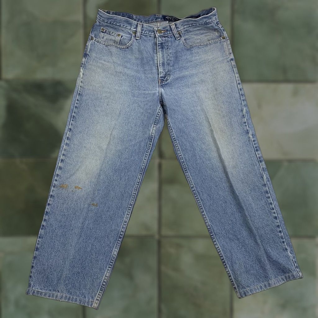 Eddie Bauer VINTAGE Eddie Bauer Jeans Adult 34 Blue Relaxed Fit Straight Leg 90s Y2K Mens Jeans Size US 34 / EU 50 - 1 Thumbnail