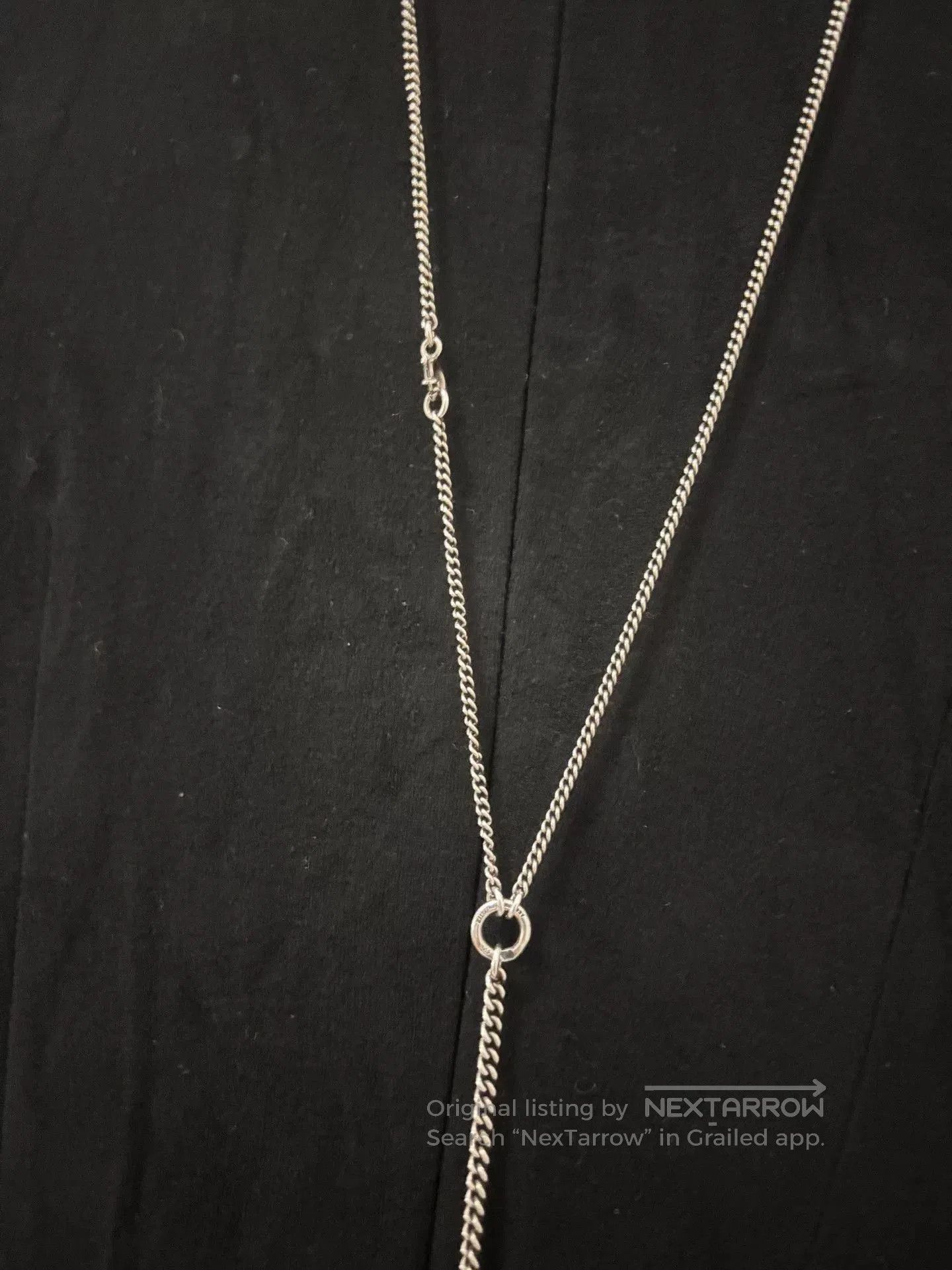 Ann Demeulemeester Ann Demeulemeester SS2008 Silver Eye Necklace. Size ONE SIZE - 9 Thumbnail