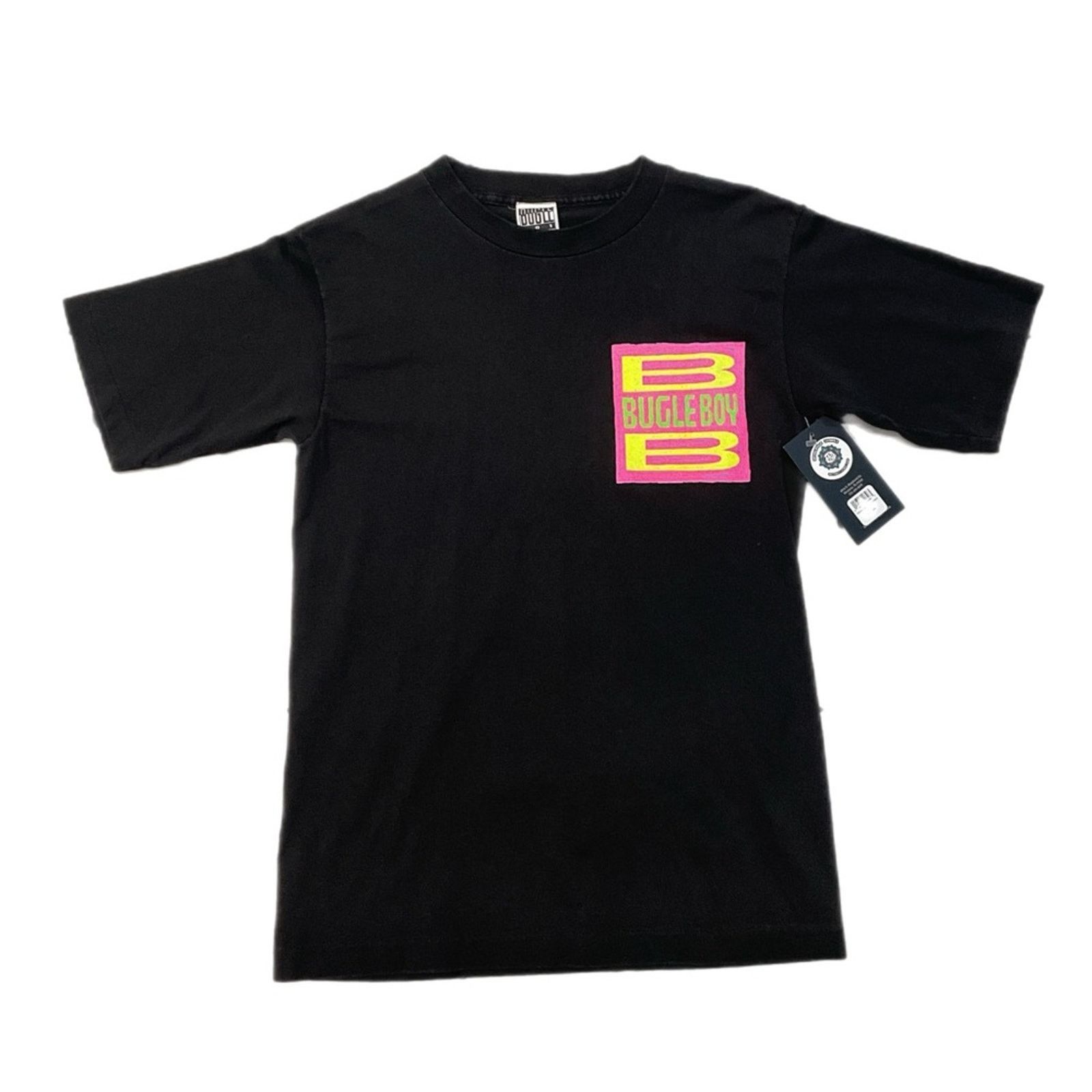 Bugle Boy Vintage Bugle Boy Neon Graphic T-Shirt Size US L / EU 52-54 / 3 - 1 Thumbnail