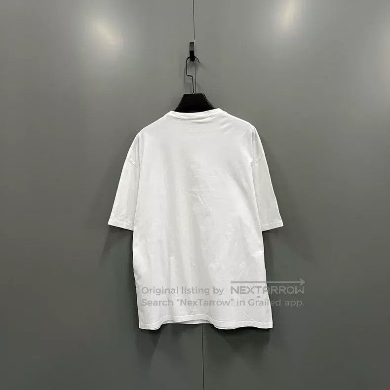 Balenciaga Balenciaga White Pattern Printed Short Sleeve Size US L / EU 52-54 / 3 - 5 Thumbnail