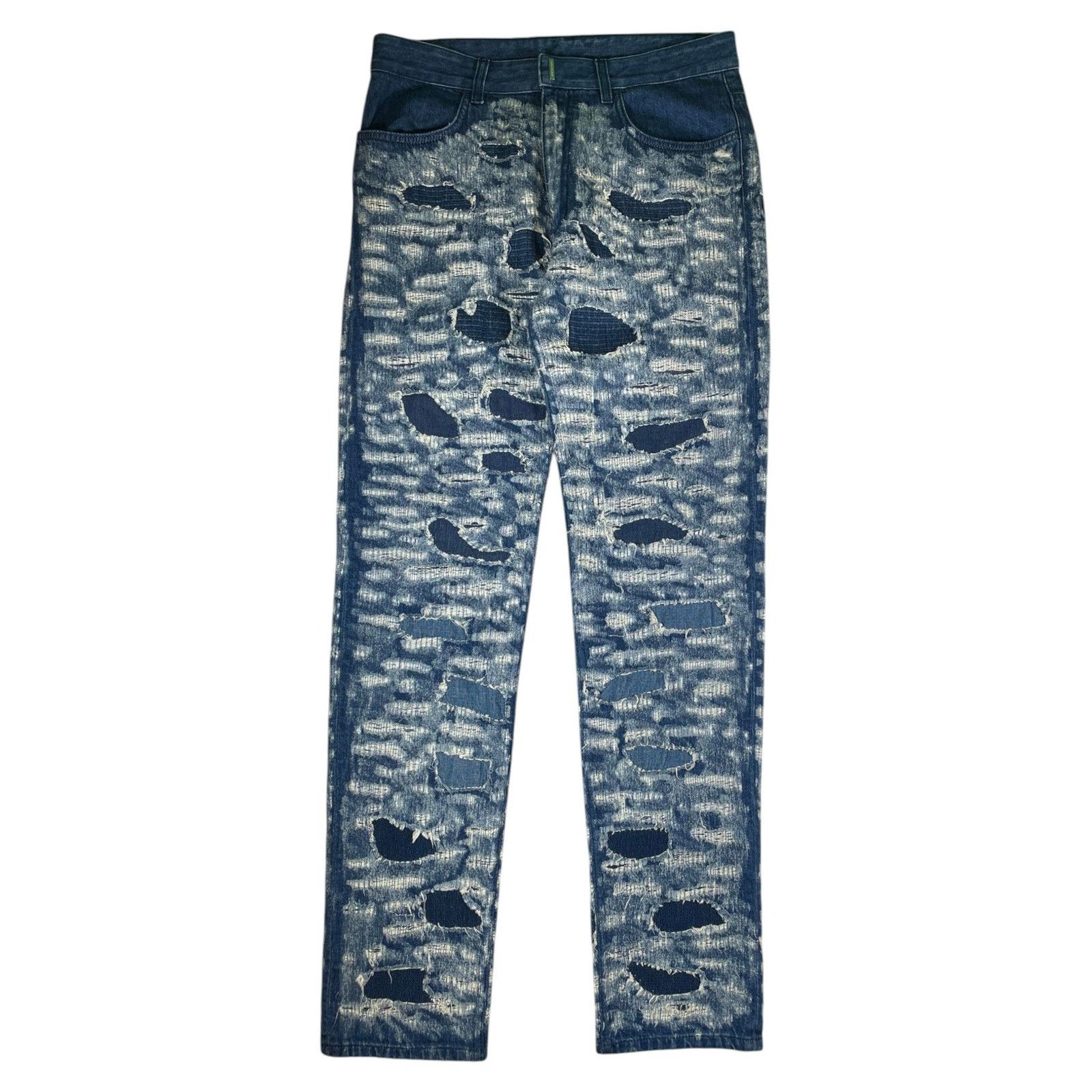 Givenchy Givenchy Distressed Dark Wash Jeans Size US 32 / EU 48 - 1 Thumbnail