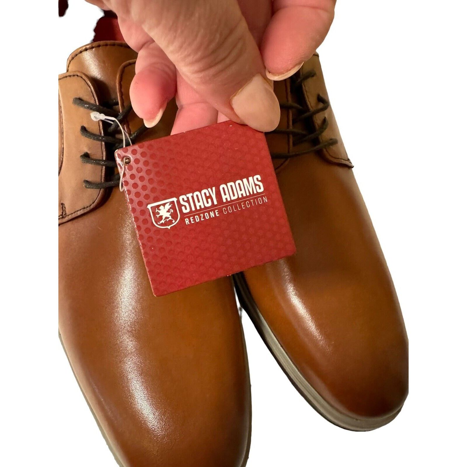 Stacy Adams Stacy Adams NEW Tayson Lace-Up Oxford Size 9M Sienna Smooth Size US 9 / EU 42 - 3 Thumbnail