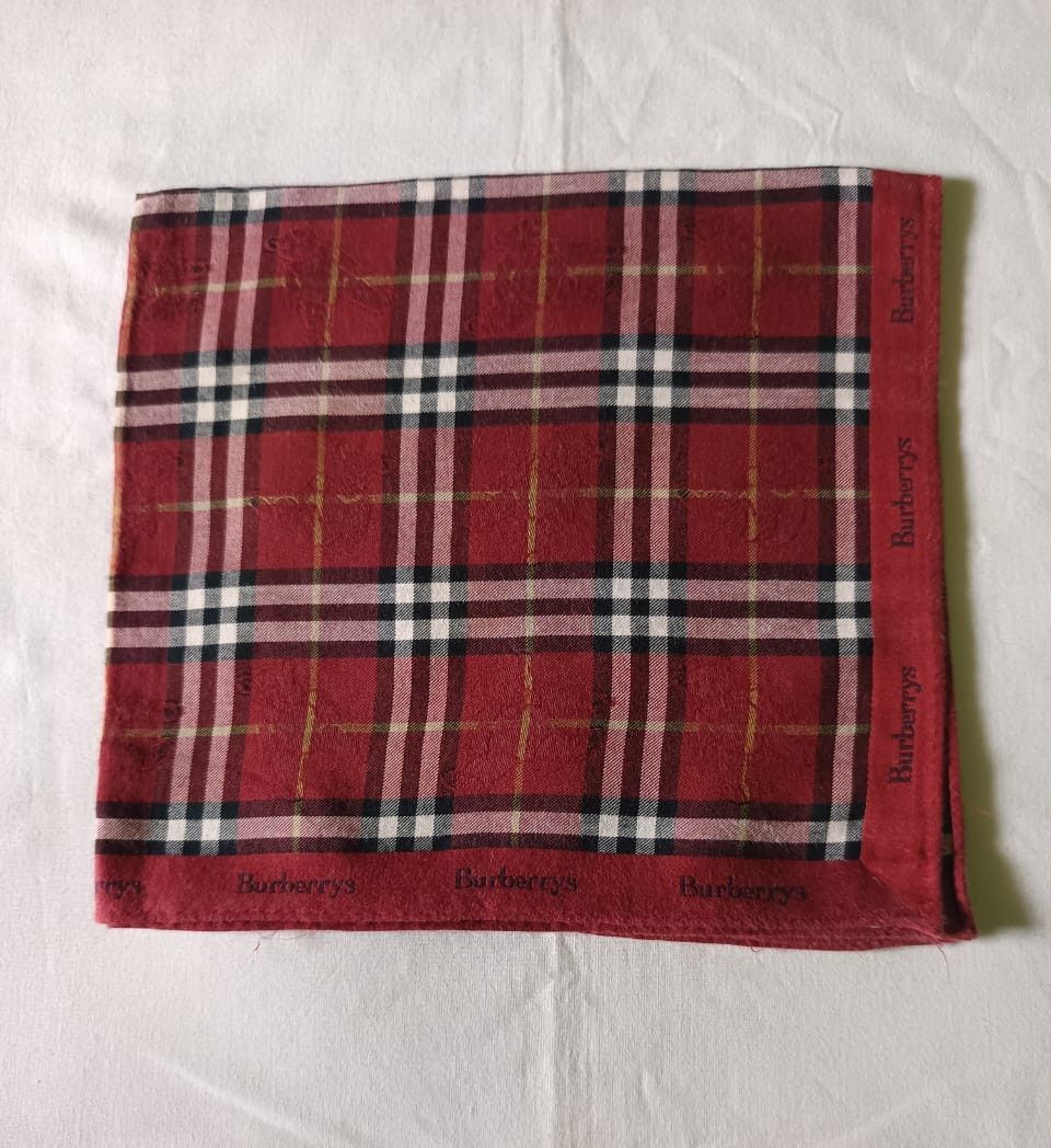 Burberry Vintage Burberry Handkerchief Size ONE SIZE - 1 Thumbnail