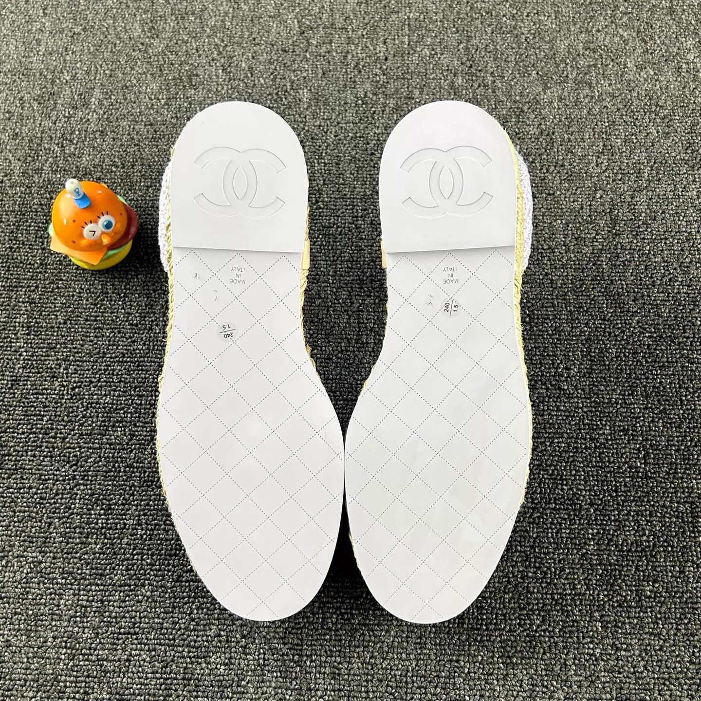 Chanel Chanel Women's Purple Woven Fisherman Sandal 38 Size US 7.5 / IT 37.5 - 6 Thumbnail