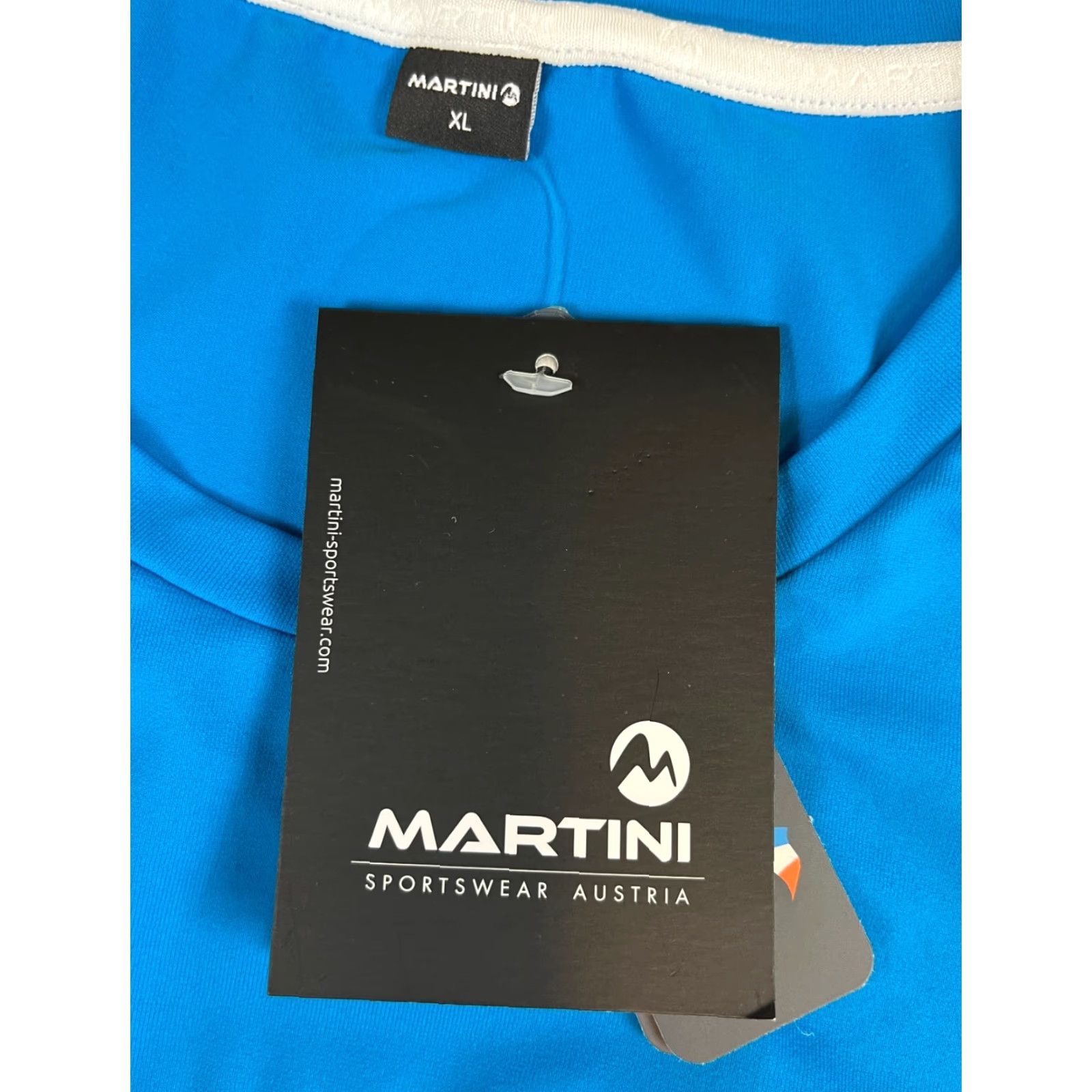 Vintage NWT Martini Sportswear Austria Altos Performance Shirt Mens XL Black Blue Size US XL / EU 56 / 4 - 7 Thumbnail
