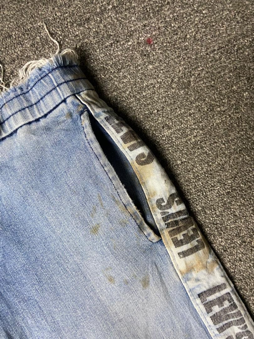 Levi's Levis Hi-Ball Roll Logo Side Stripe Denim Jogger (174) Size US 33 - 10 Thumbnail