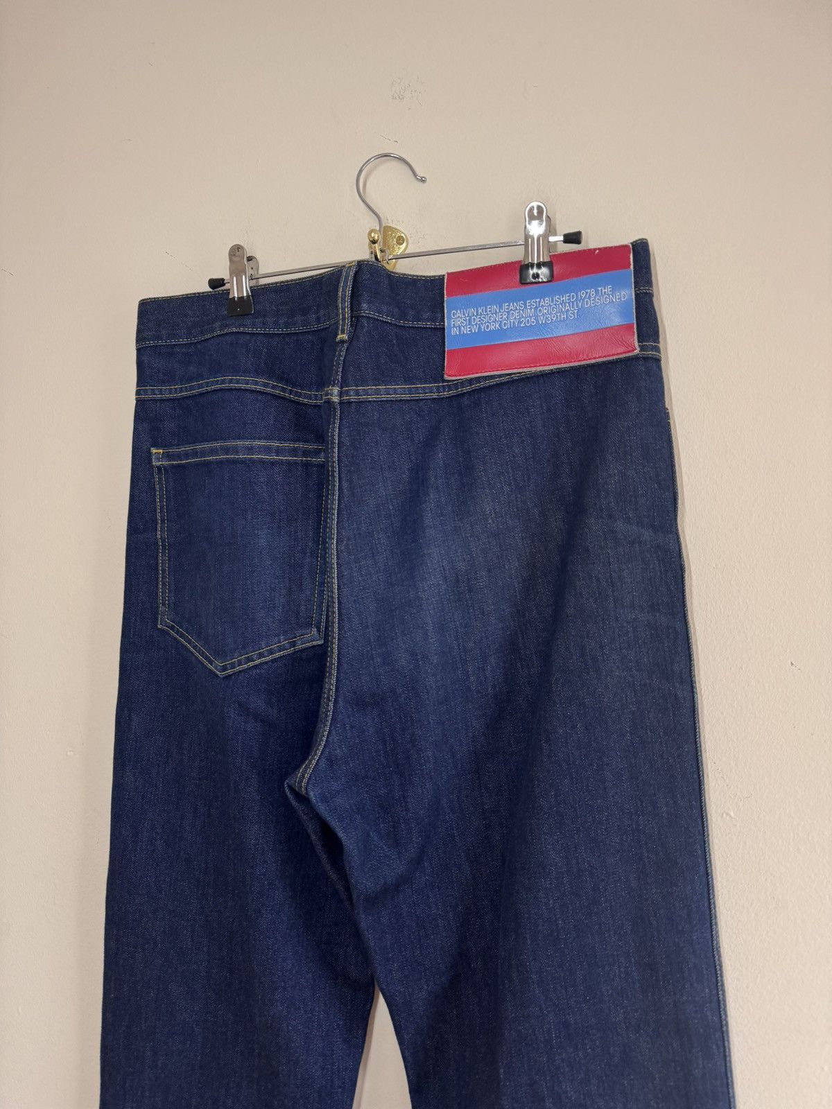 Calvin Klein 205W39NYC Raf Simons Calvin Klein 205W39NYC Selvedge Waist Denim 32 Size US 32 / EU 48 - 4 Thumbnail