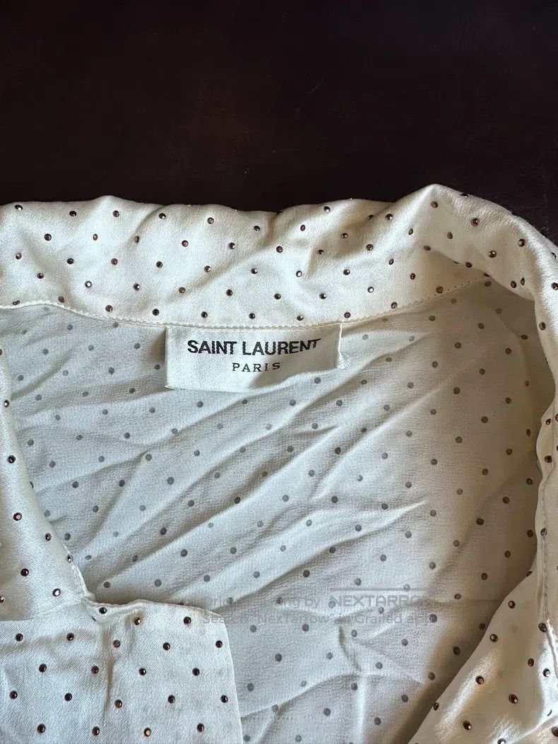 Saint Laurent Paris Saint Laurent Paris size 38 Champagne Color + Silk + Real Size M / US 6-8 / IT 42-44 - 2 Thumbnail