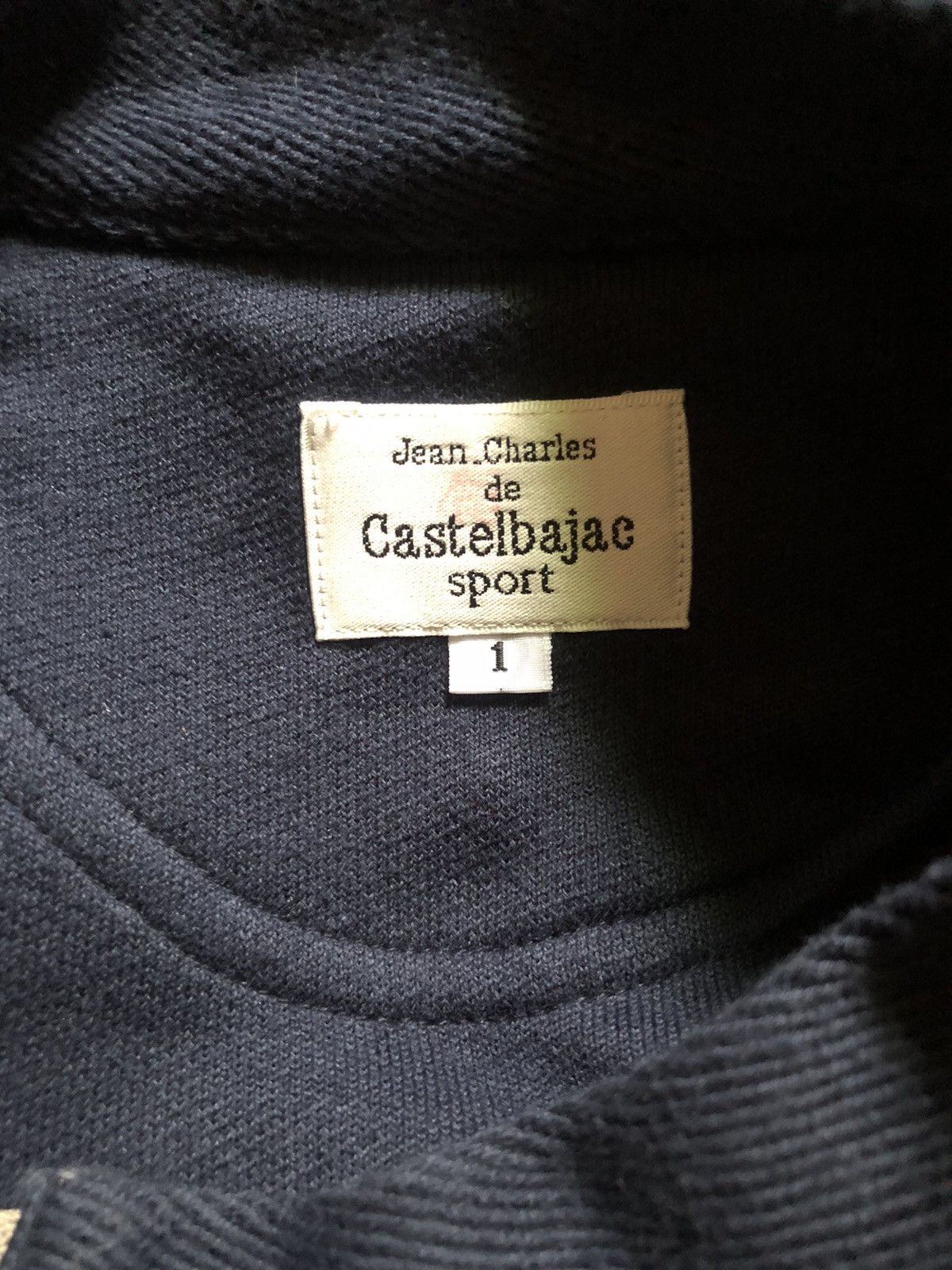 Jean Charles De Castelbajac Jean Charles de Castelbajac sports Half Zipper Pull Over Size US M / EU 48-50 / 2 - 3 Thumbnail