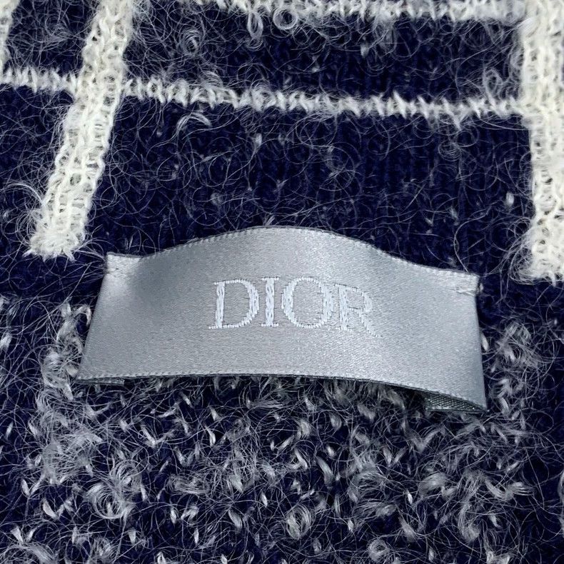 Dior Dior Color-blocked striped cotton lapel single-breasted lo Size US L / EU 52-54 / 3 - 6 Thumbnail