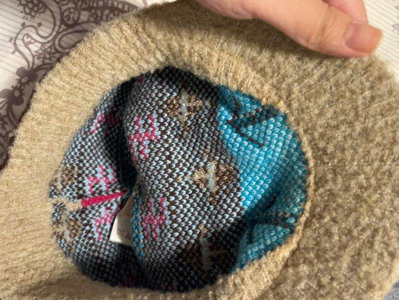 Vivienne Westwood Vivienne Westwood Colorful knitted duck tongue hat woolen Size ONE SIZE - 5 Thumbnail