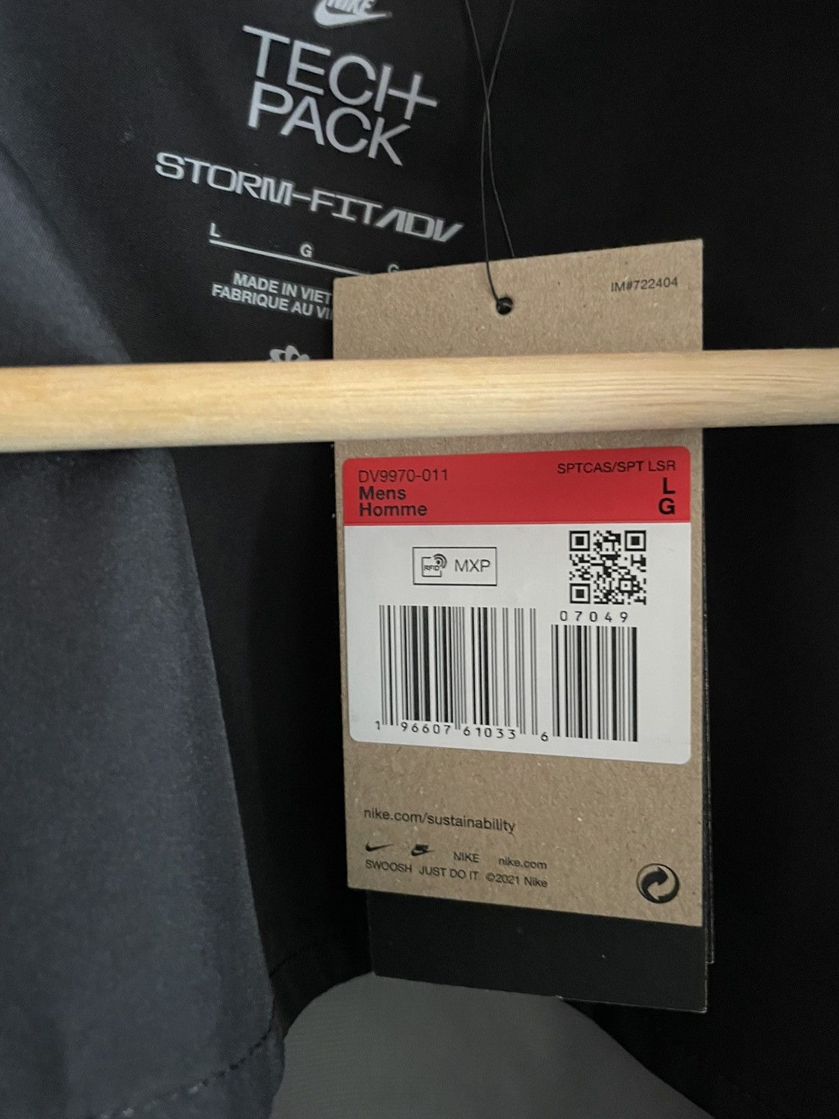 Goretex × Nike Nike Tech Pack Gore-Tex storm fit trench coat Size US L / EU 52-54 / 3 - 5 Thumbnail
