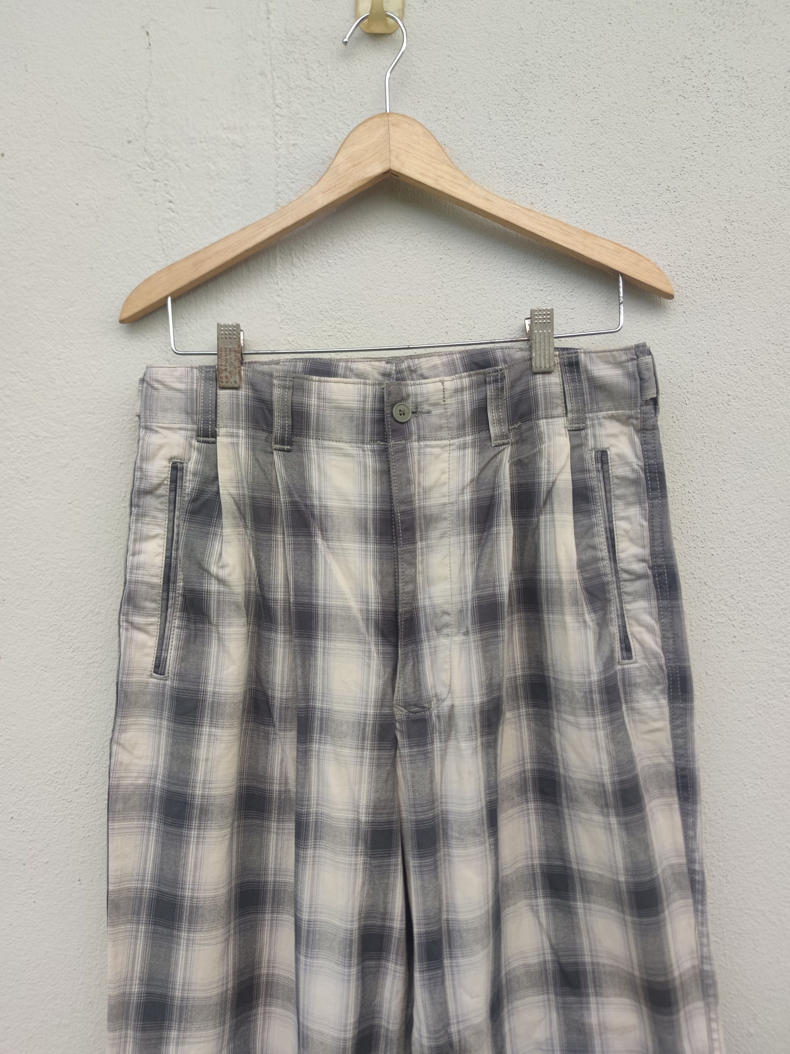 Nigel Cabourn Nigel Cabourn England Plaid Pant Size US 32 / EU 48 - 8 Thumbnail