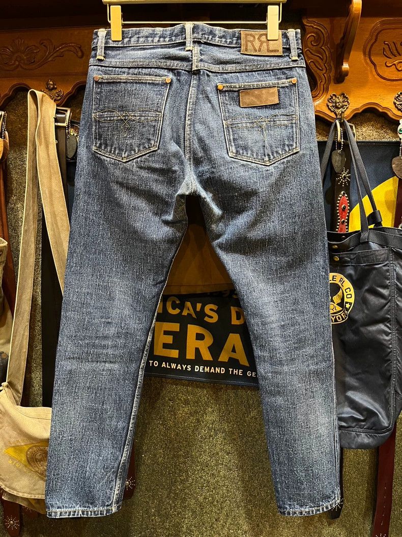 RRL Ralph Lauren RRL Ralph Lauren Limited edition washed denim jeans Size US 32 / EU 48 - 2 Thumbnail