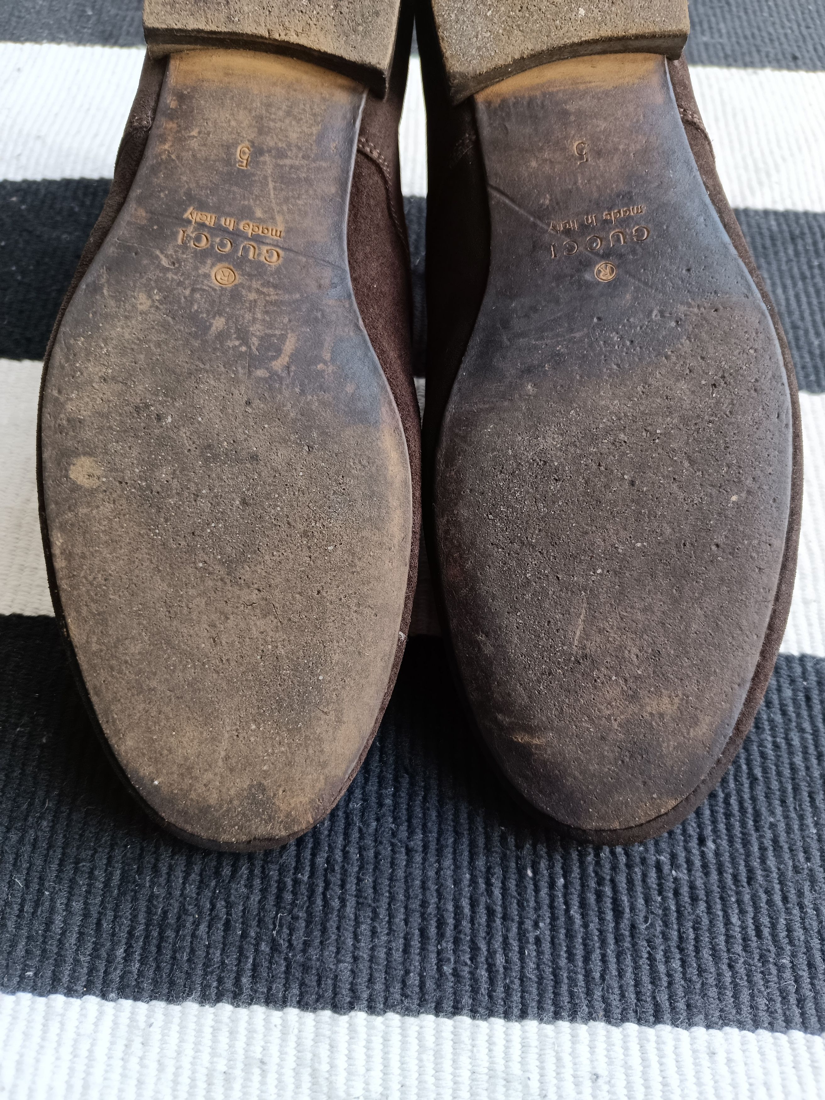 Gucci Gucci brown suede lace-up oxfords. Size US 6.5 / EU 39-40 - 12 Thumbnail