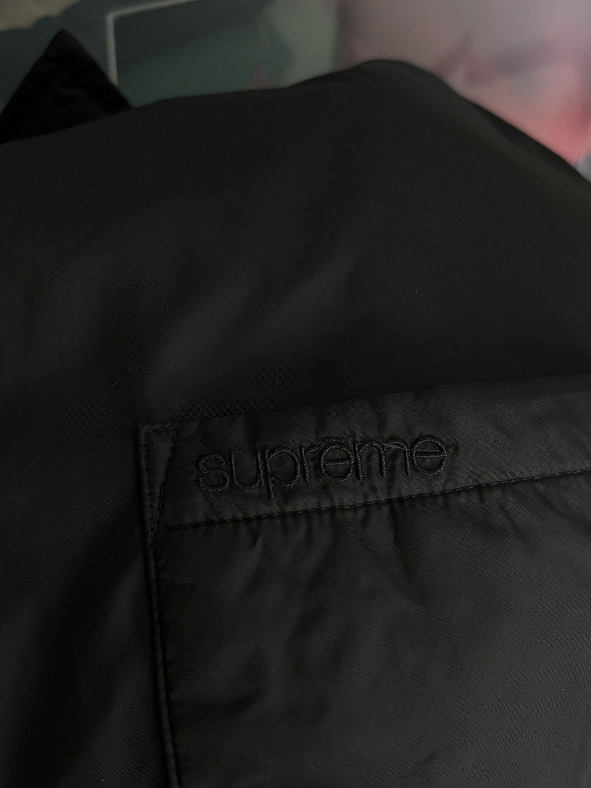 Supreme Supreme 22AW Nylon Filled Shirt Jacket Overshirt Size US S / EU 44-46 / 1 - 8 Thumbnail