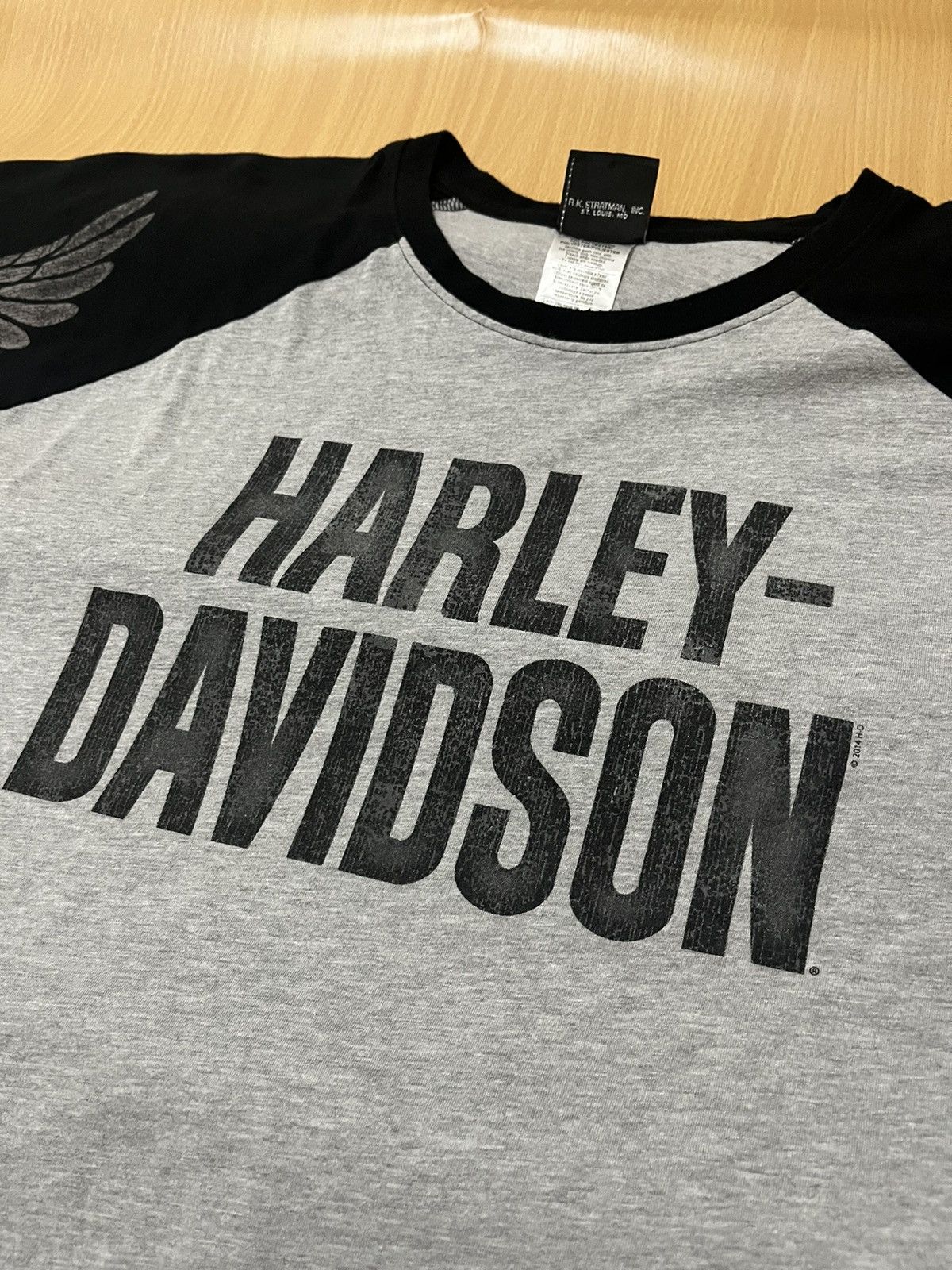 Harley Davidson HARLEY DAVIDSON REGLAN 2014 TEE Size US XXL / EU 58 / 5 - 2 Thumbnail
