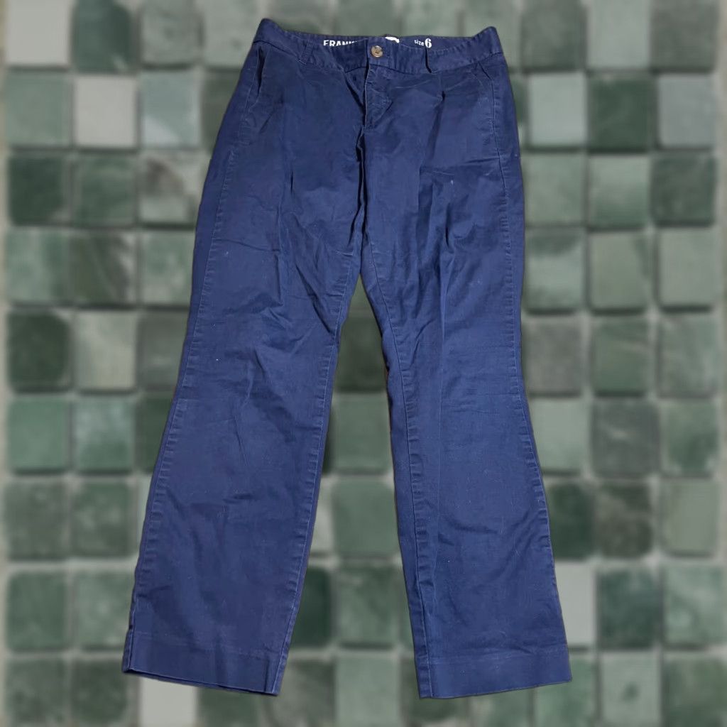 J.Crew J.CREW Pants Womens Size 6 Blue Dress Pants Womens Size 6 Blue J.CREW Pants Dress Pants Women Blue Size 28" / US 6 / IT 42 - 1 Thumbnail