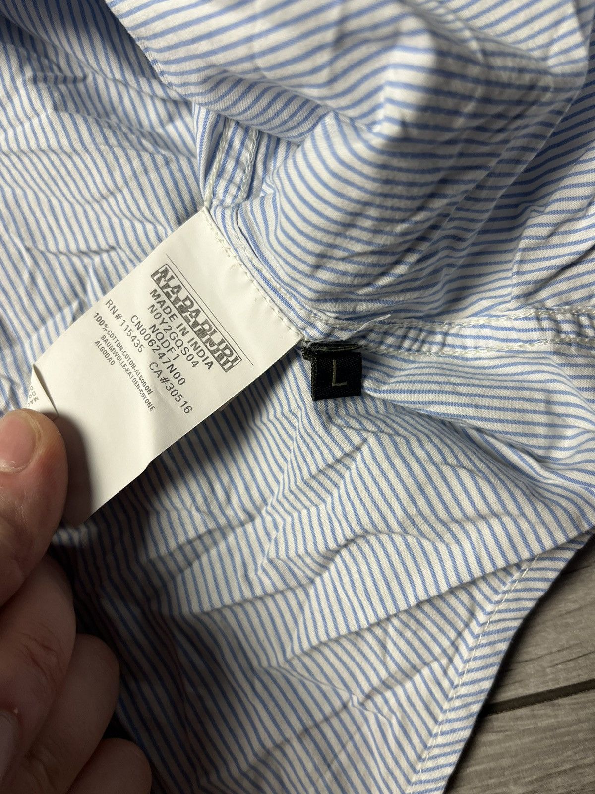 Napapijri Napapijiri shirt formal flag size Large Size US L / EU 52-54 / 3 - 5 Thumbnail