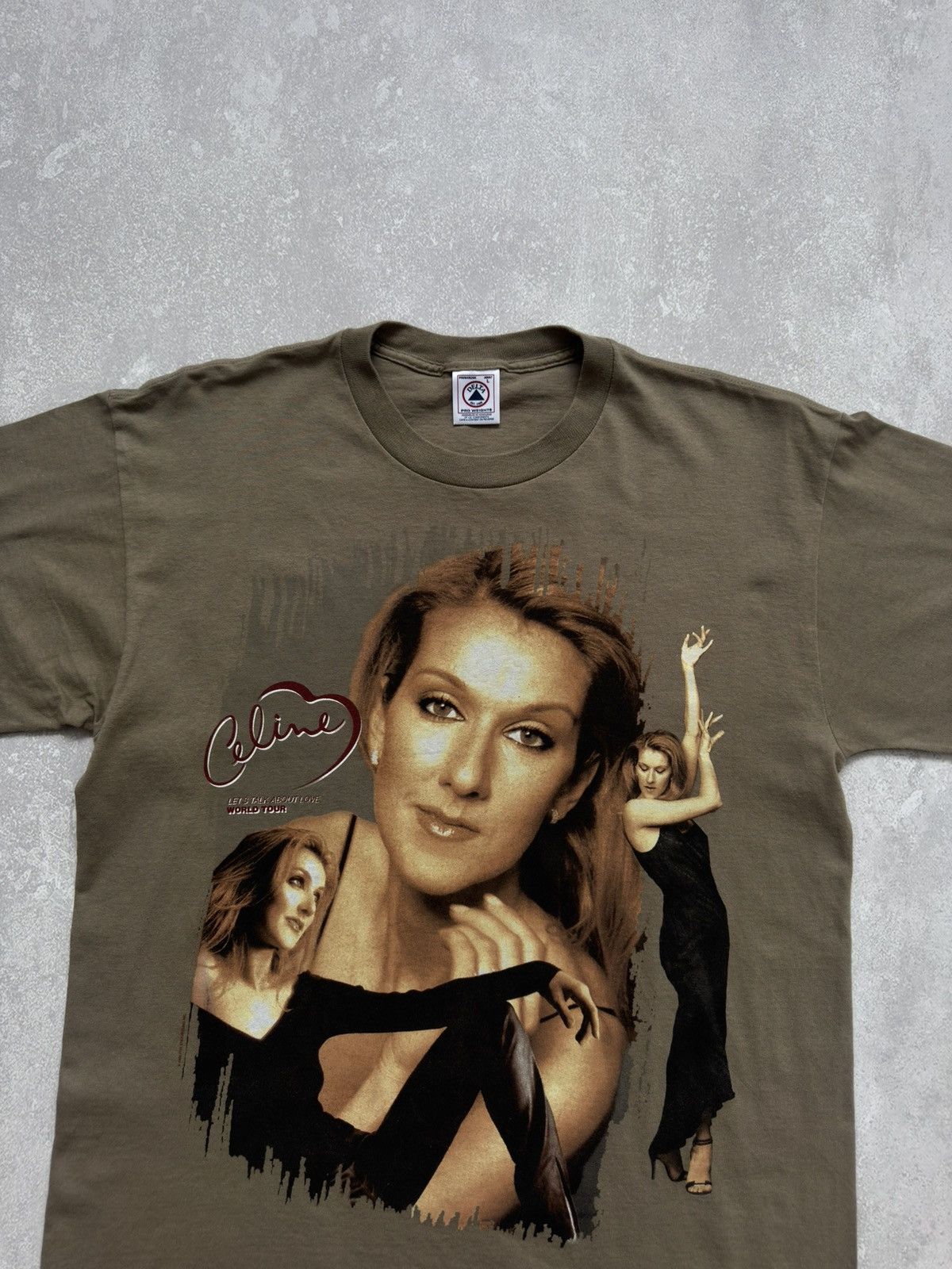 Band Tees × Vintage Vintage Celine Dion Let’s Talk About Love 1999 Tee Shirt Size US L / EU 52-54 / 3 - 3 Thumbnail