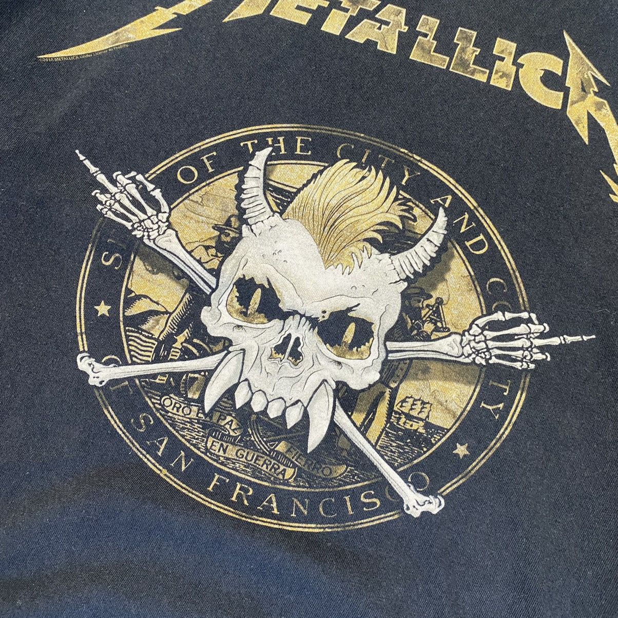 Band Tees Vintage Metallica 2018 Big Logo Rock Band Rare tee Size US M / EU 48-50 / 2 - 5 Thumbnail