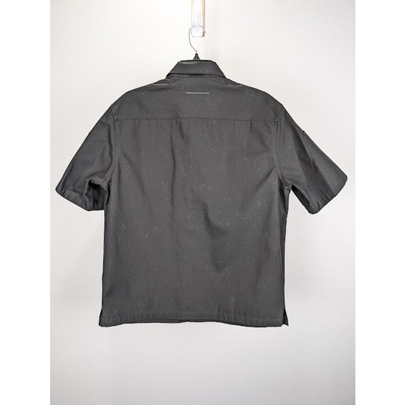 Maison Margiela o1rshd1 Short-sleeved Shirt in Black Size US M / EU 48-50 / 2 - 9 Thumbnail