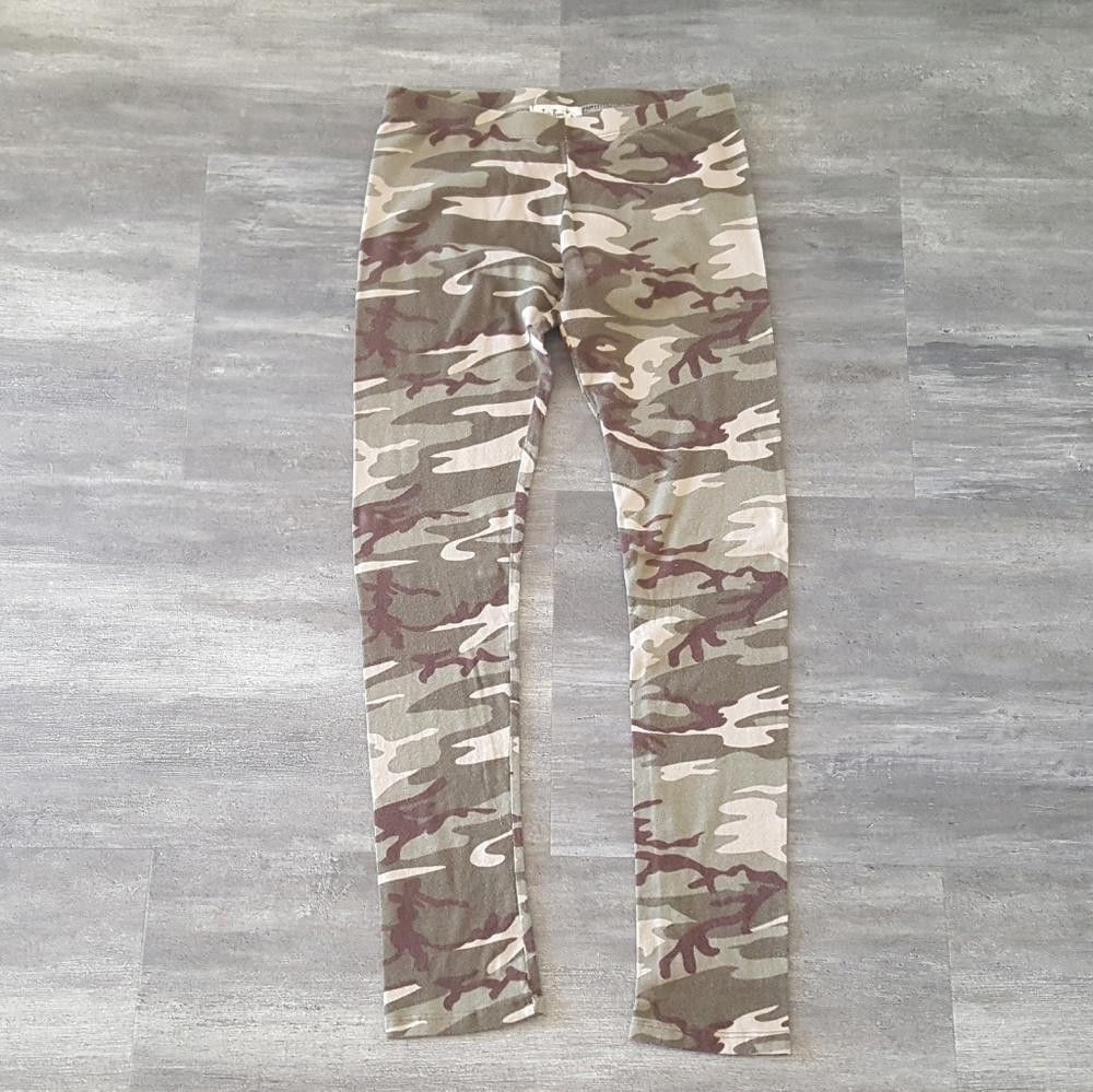 Tres Bien Cream Camo Thin TB Legging Size 28" / US 6 / IT 42 - 1 Thumbnail