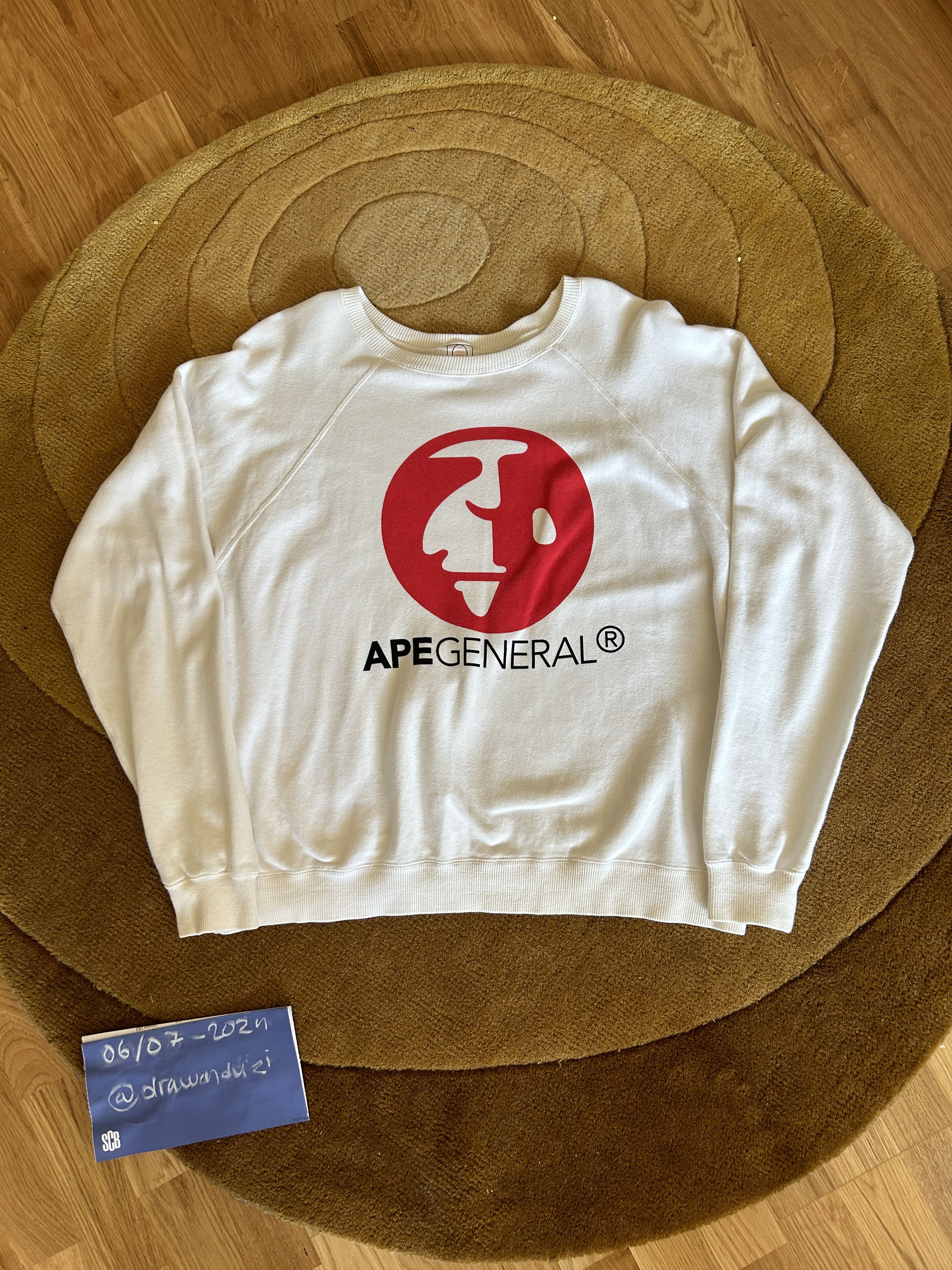 Bape Ape General Logo Sweatshirt - Japanese Vintage Size US M / EU 48-50 / 2 - 1 Thumbnail