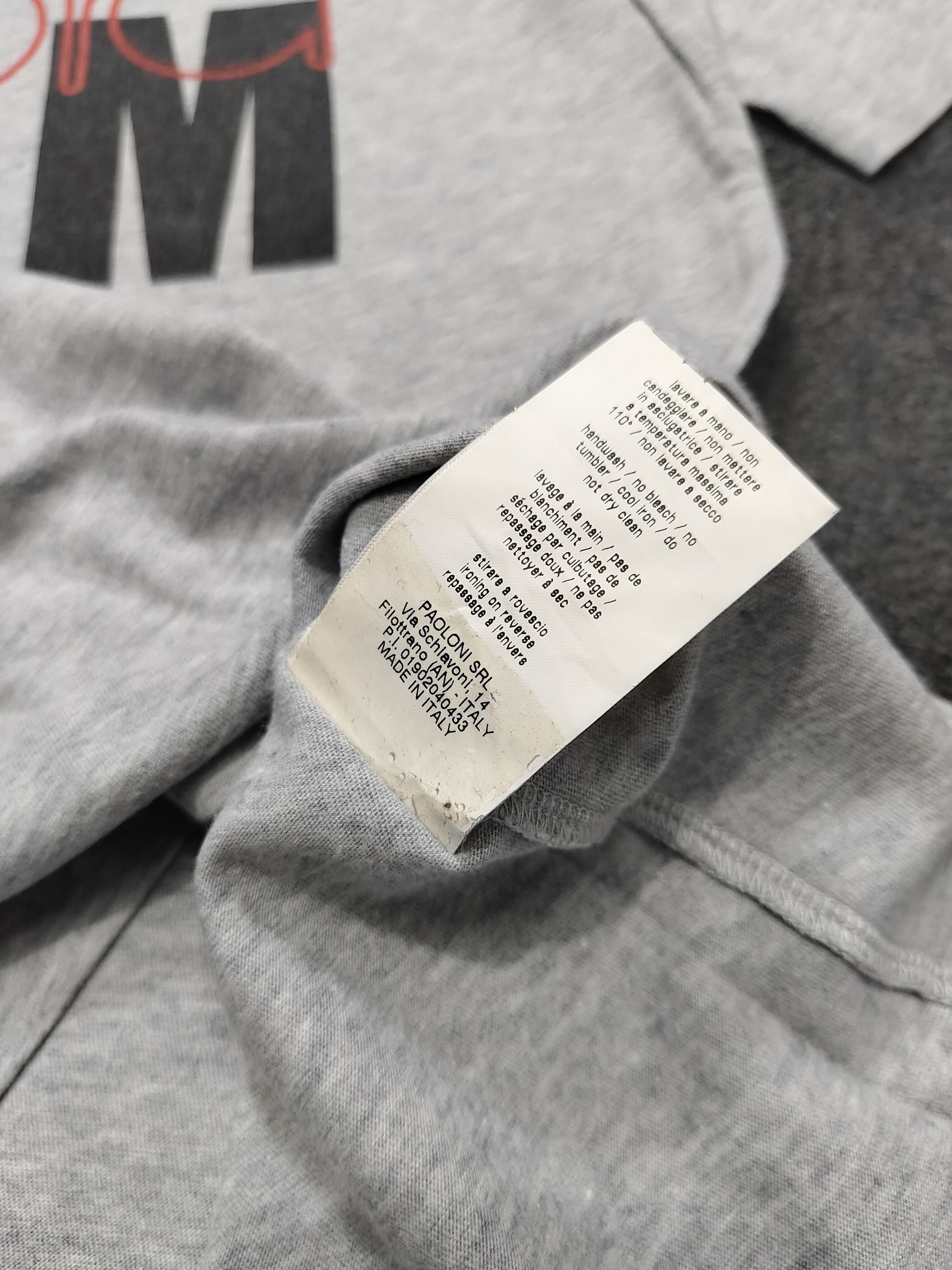 MSGM MSGM Milano x Diadora Minimal Sport Logo Graphic Tshirt Size US S / EU 44-46 / 1 - 6 Thumbnail