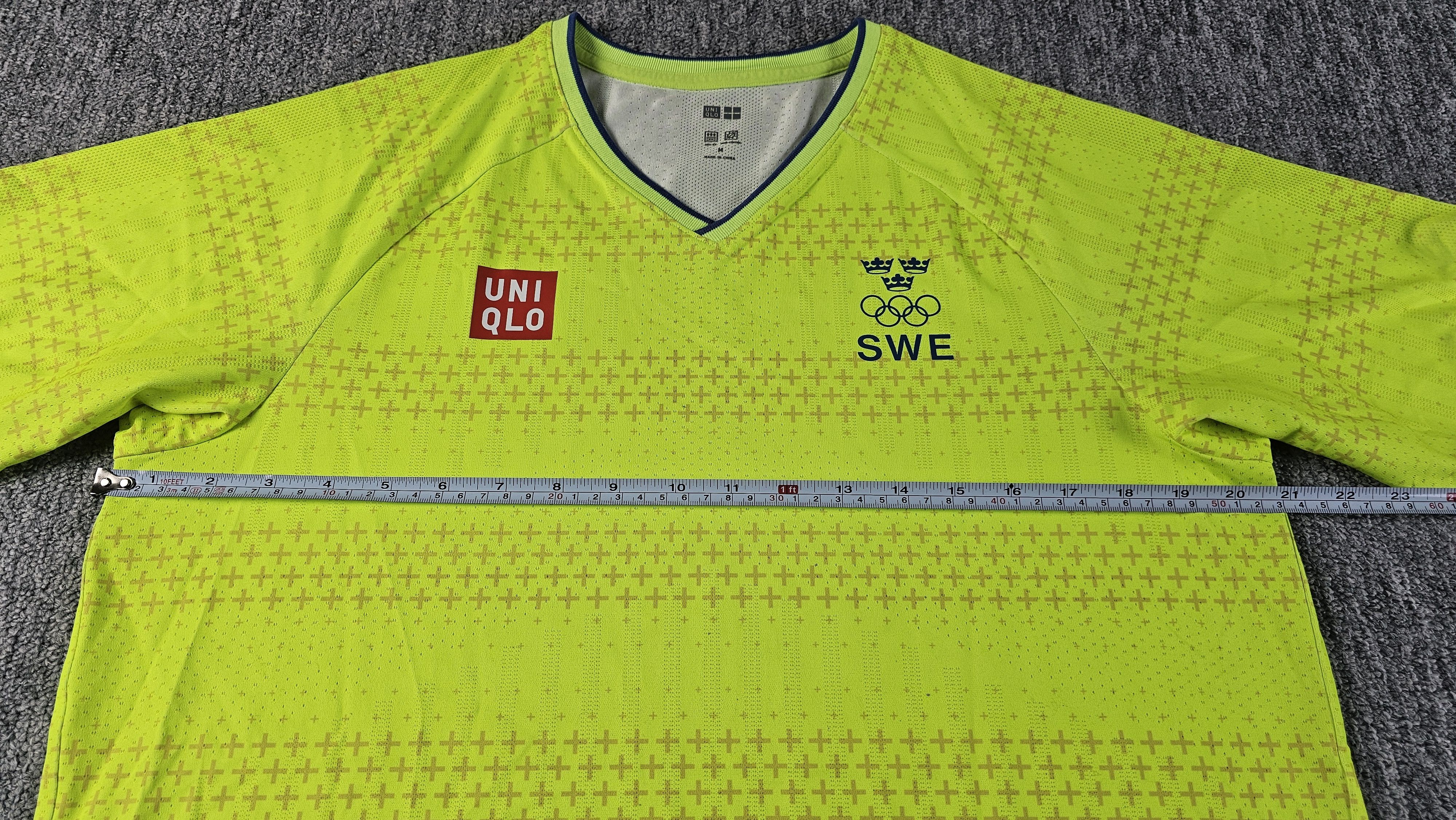 Uniqlo Uniqlo Sweden Tokyo 2020 Olympics Home Jersey Yellow M Size US M / EU 48-50 / 2 - 8 Thumbnail