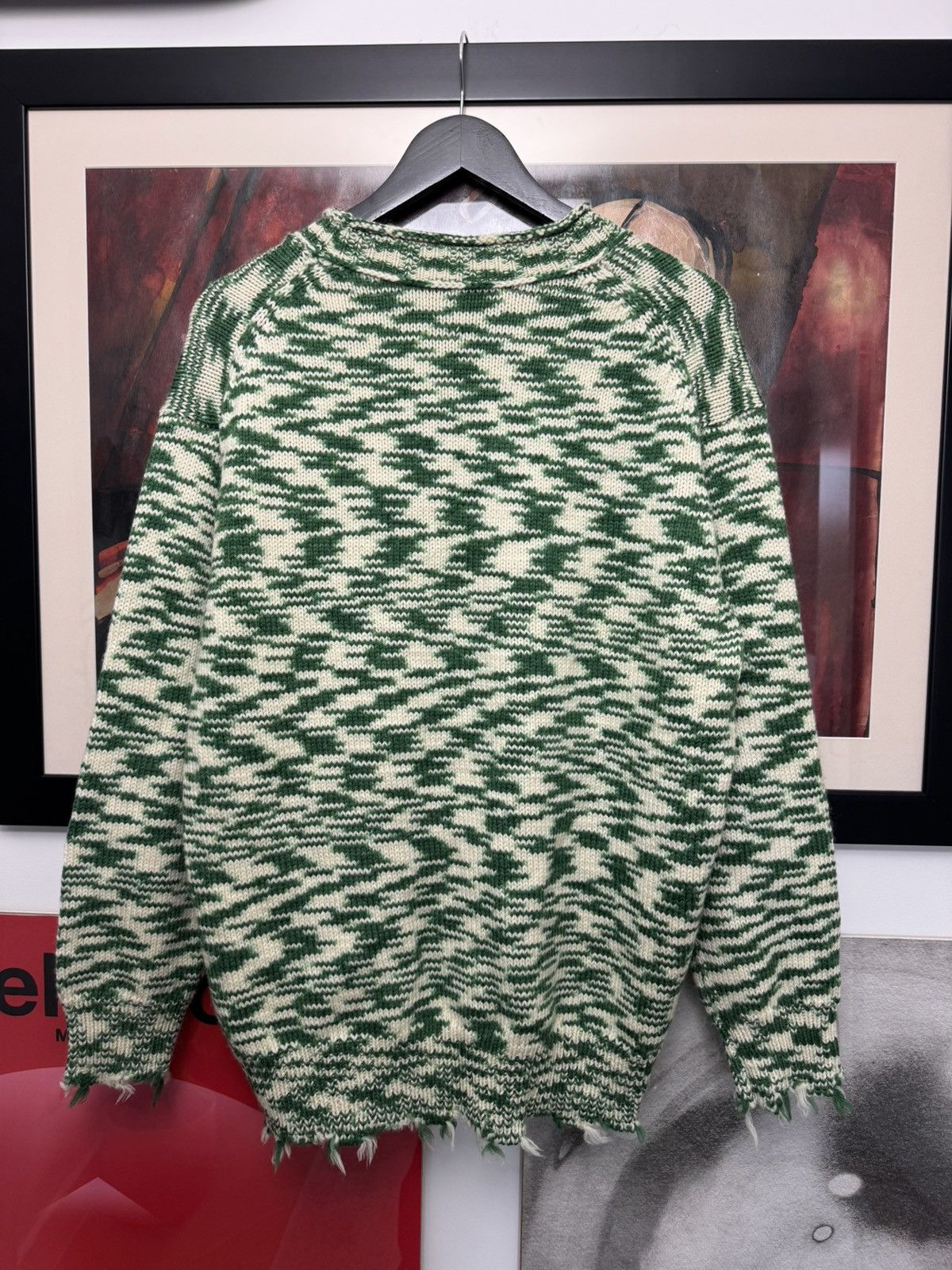Acne Studios Acne Studios Wool Sweater Designer Distressed Oversize Boxy Size US M / EU 48-50 / 2 - 2 Thumbnail