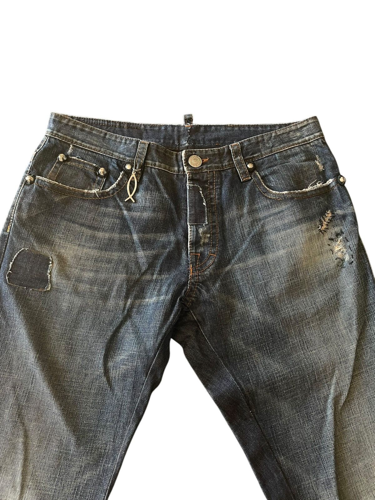 Designer × Dsquared2 × Vintage Jeans Dsquared season 2007 Size US 38 / EU 54 - 3 Thumbnail