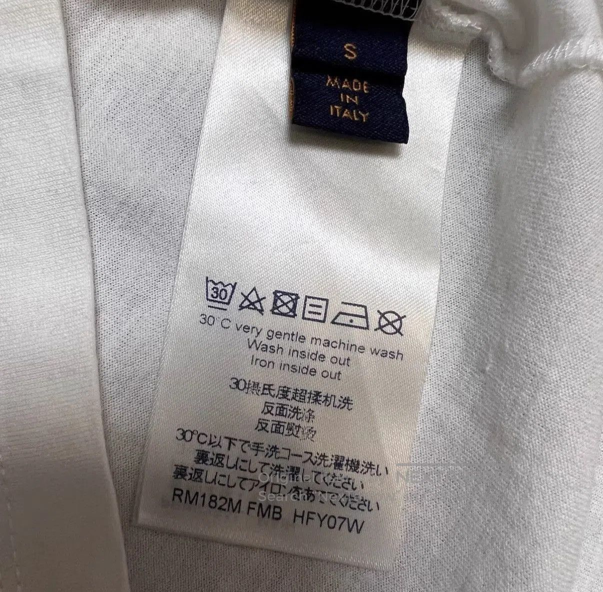 Louis Vuitton White Short-Sleeve Graphic T-Shirt. Size US S / EU 44-46 / 1 - 5 Thumbnail