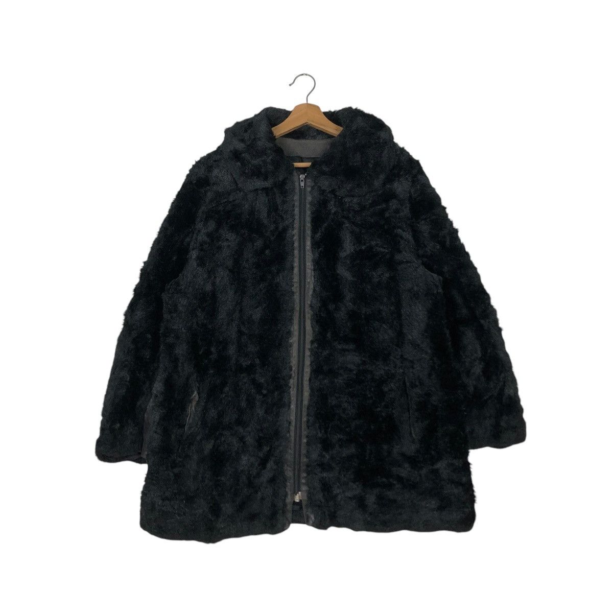 Japanese Brand 🔥VINTAGE GENUINE LEATHER JACKET MINK FUR BLANKET UNBRANDED Size US M / EU 48-50 / 2 - 3 Thumbnail