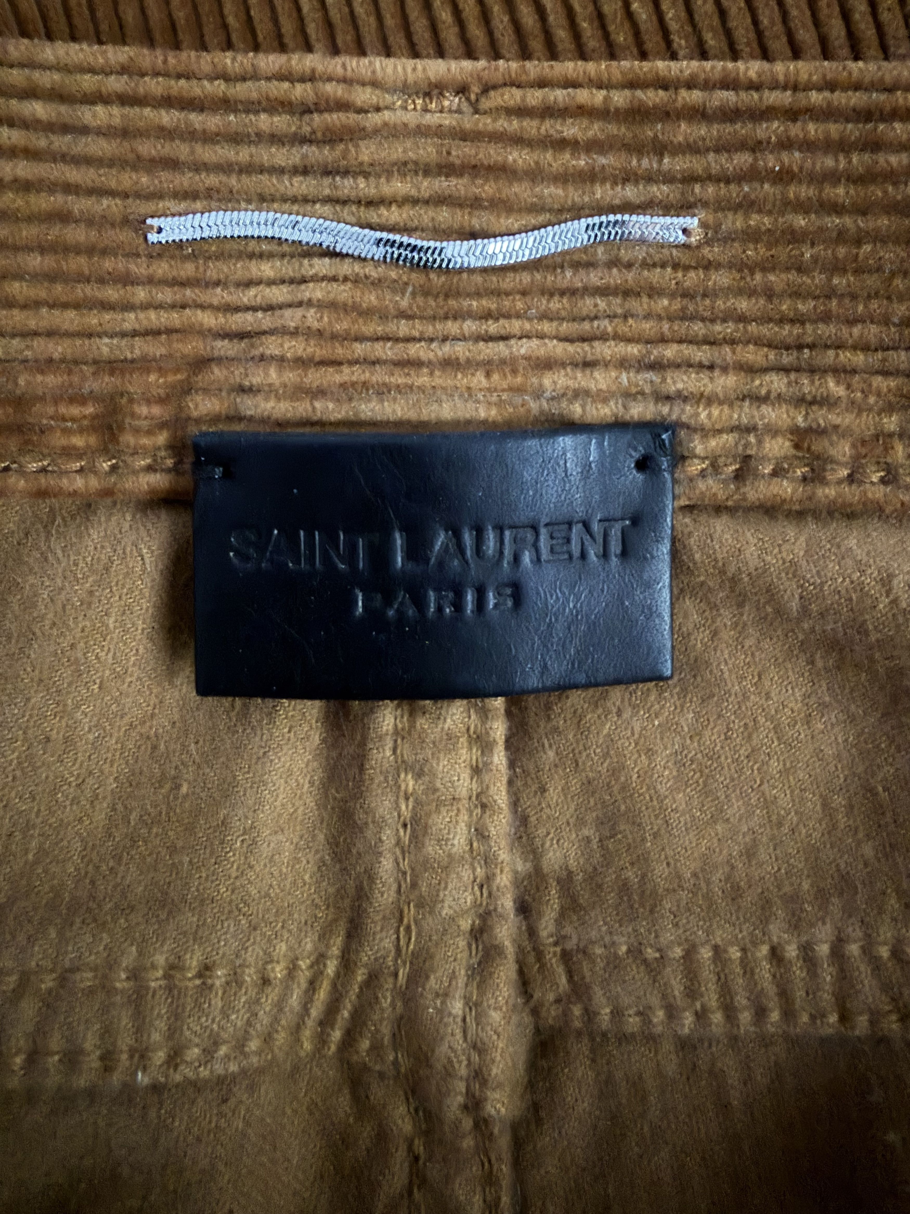 Saint Laurent Paris SLP Camel Corduroy D14 Pants Size US 31 - 8 Thumbnail