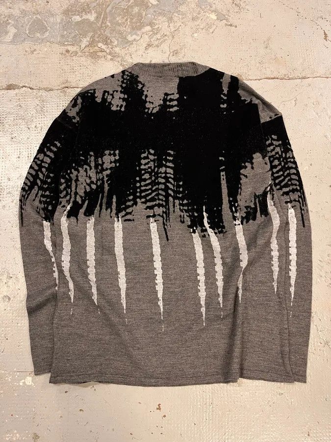 Emporio Armani FW2014 Emporio Armani Abstract Skyscrapers Grey Sweater Size US M / EU 48-50 / 2 - 3 Thumbnail