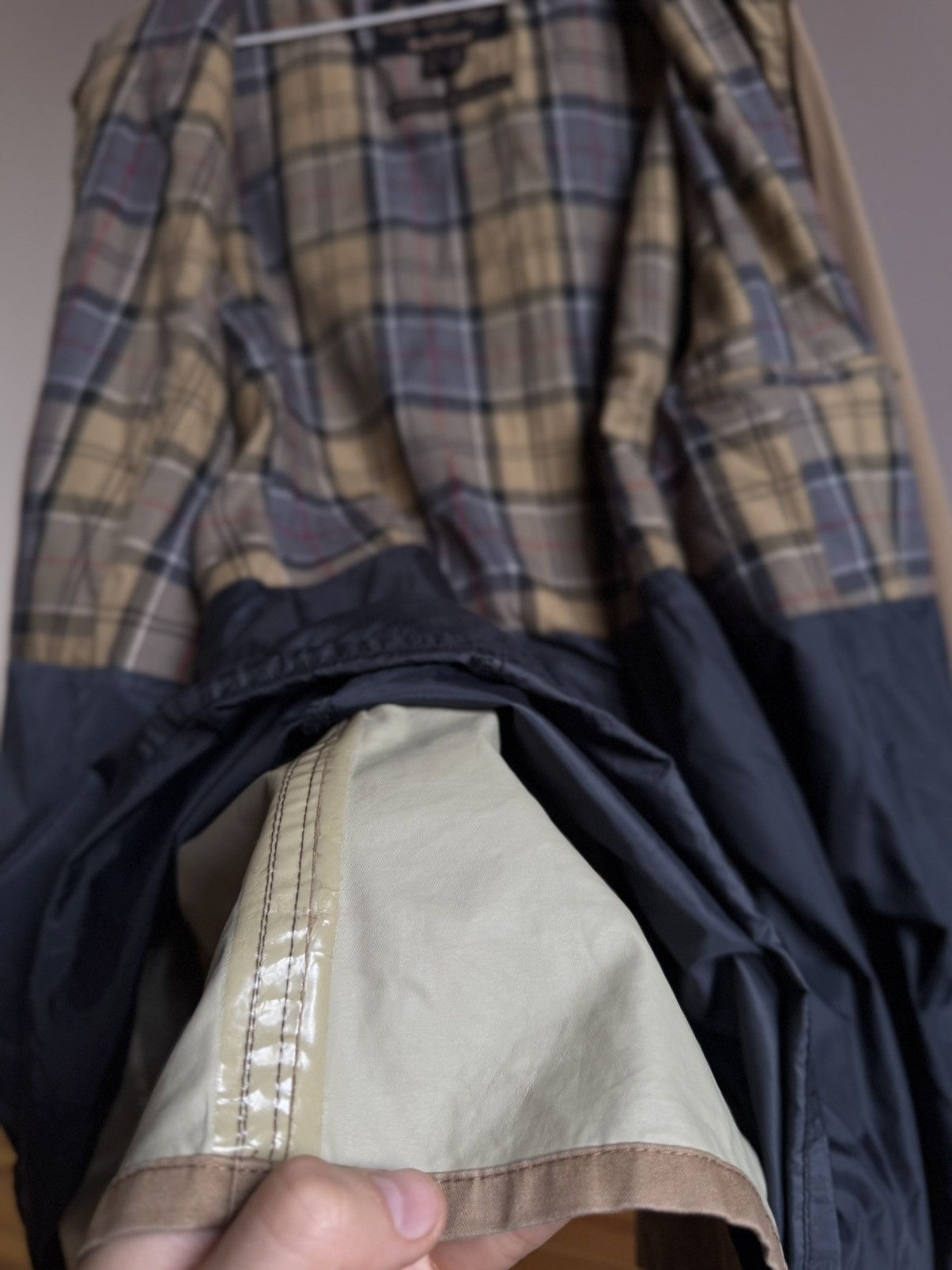 Barbour Barbour Waterproof Breathable Long Beige Jacket Coat Womens Size XXL / US 16-18 / IT 52-54 - 17 Thumbnail