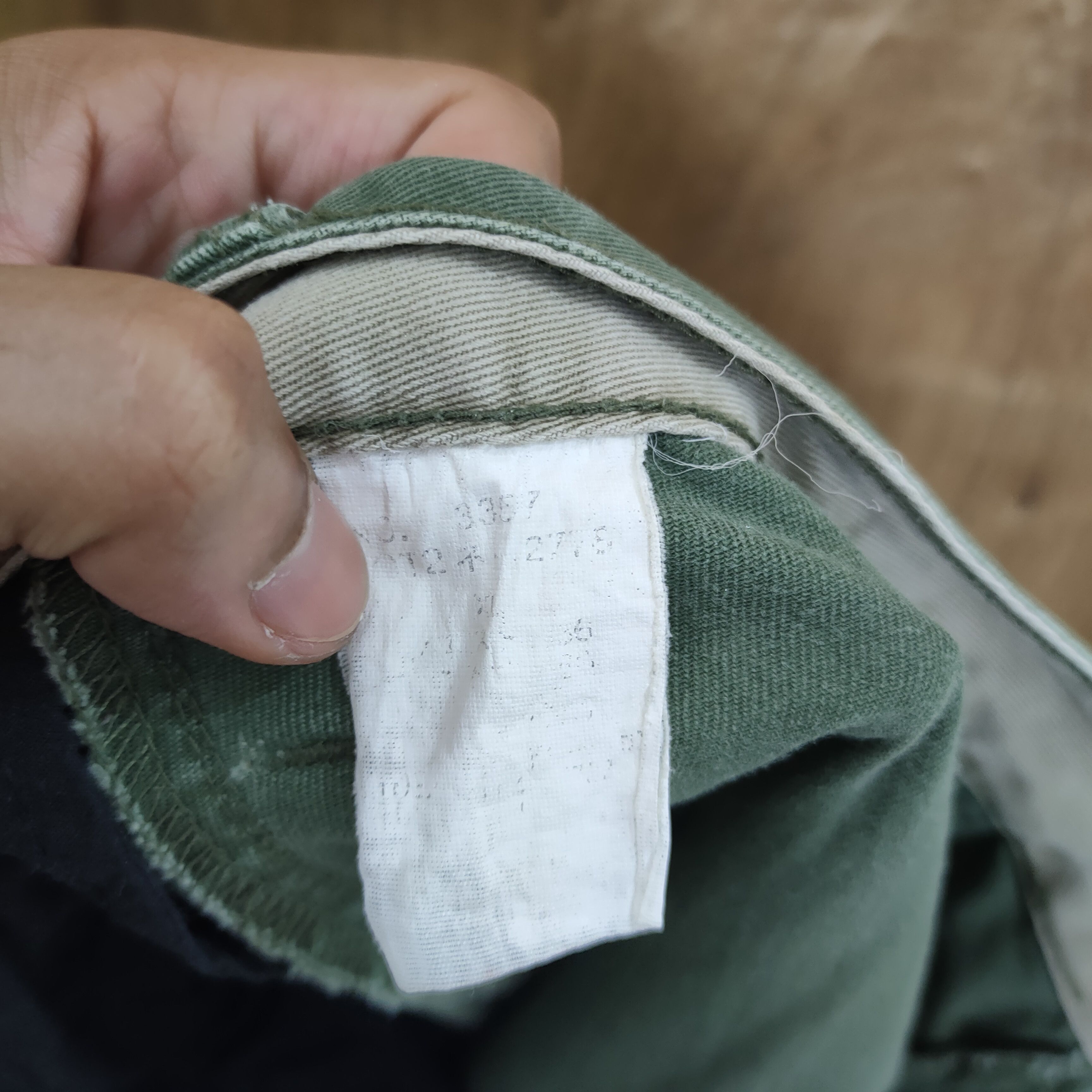 Japanese Brand VINTAGE DOMINATED FADED GREEN CARGO PANTS Size US 34 / EU 50 - 13 Thumbnail