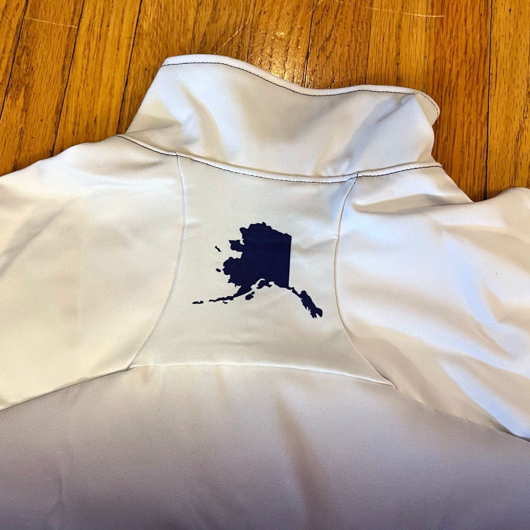 Vintage VINTAGE Podium Wear Jacket Womens Small Alaskan Team Purple White Performance Running Size S / US 4 / IT 40 - 5 Thumbnail