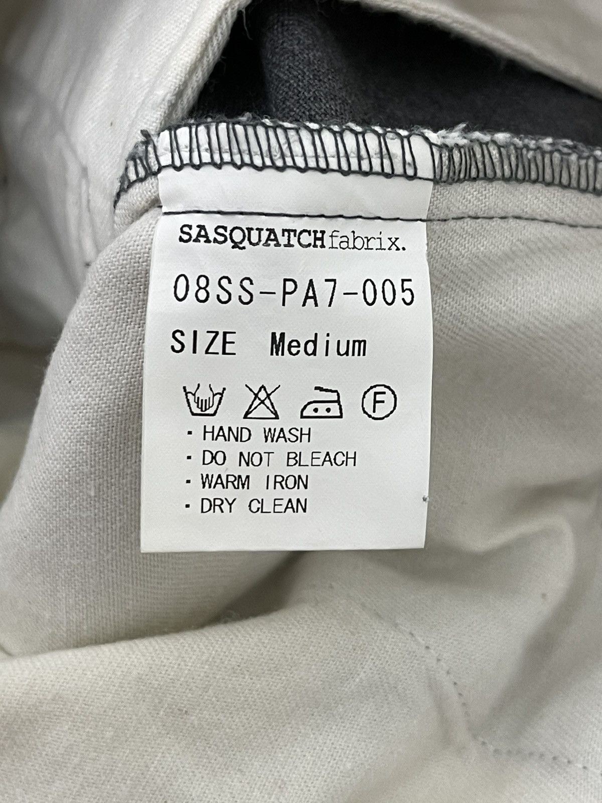 Japanese Brand Sasquatchfabrix Cropped Pant 6🟦6 Size US 32 / EU 48 - 15 Thumbnail