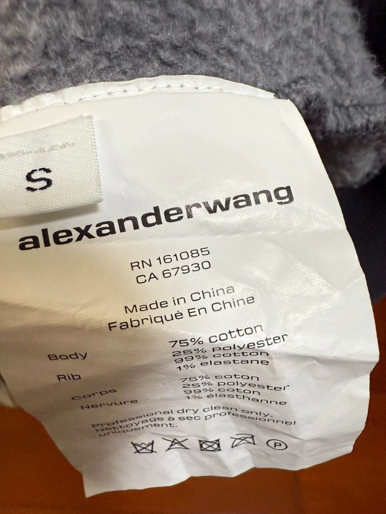 Alexander Wang Alexander Wang Crystal Embellished Hooded Jacket- Size S / US 4 / IT 40 - 3 Thumbnail