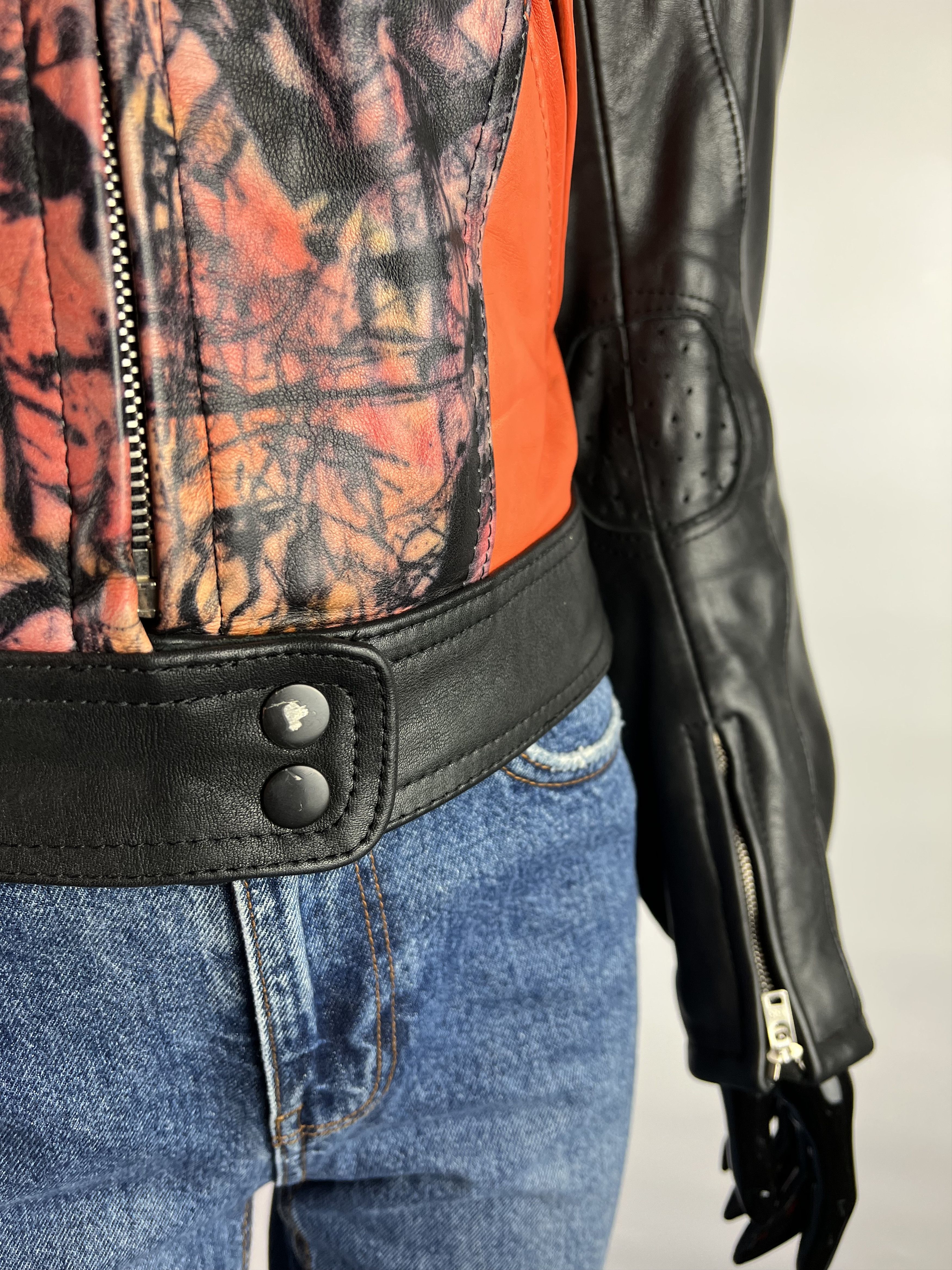 Hein Gericke Hein Gericke Red Hot Leather Motorcycle Biker Jacket Size 40 Size S / US 4 / IT 40 - 7 Thumbnail