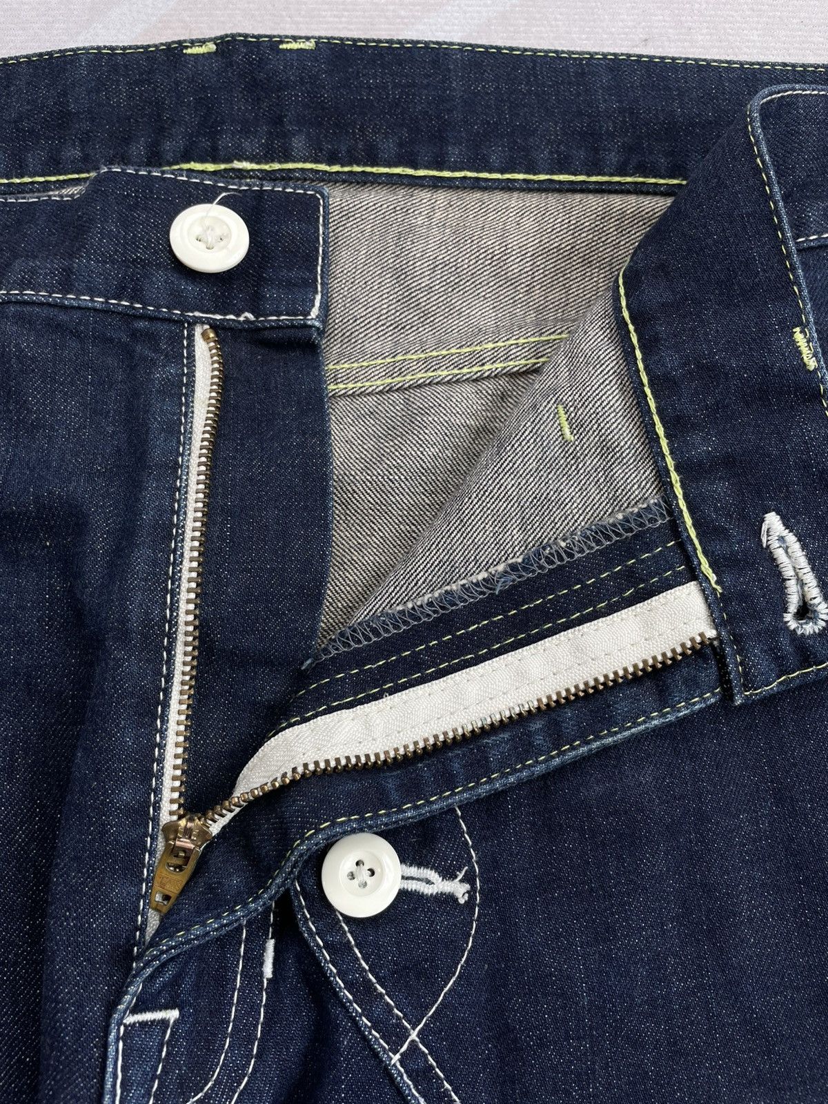 Japanese Brand MACKDADDY FLIP POCKET JEANS Size US 35 - 10 Thumbnail