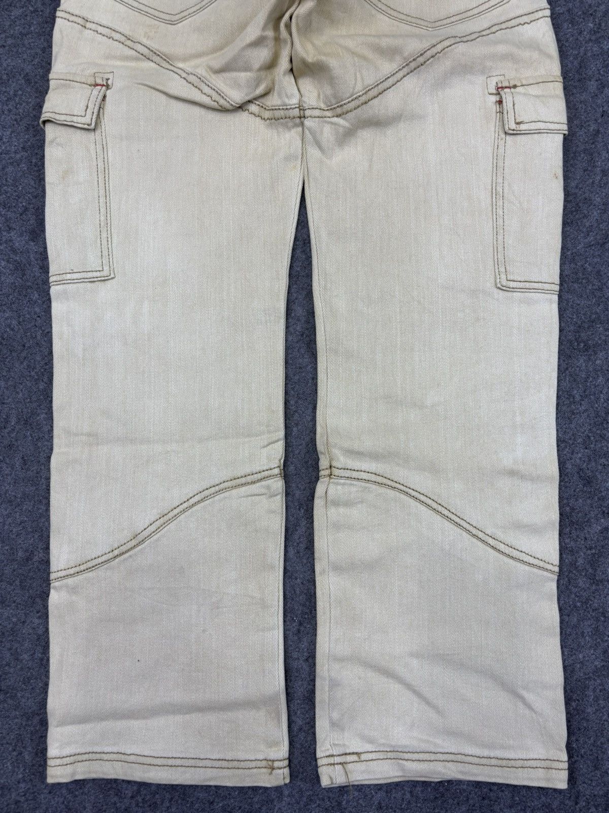Gotcha 💥Vintage💥 Surf Style Gotcha Stretchable Cargo Pant F697 Size US 31 - 15 Thumbnail