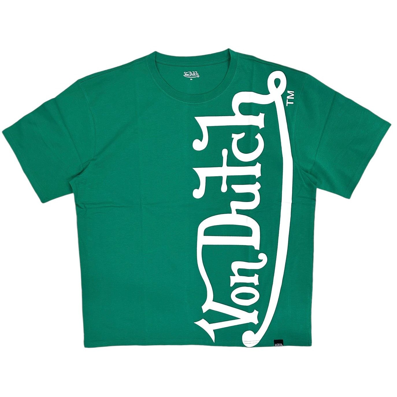 Von Dutch Von Dutch T-Shirt Vertical Logo Oversized Heavyweight Tee Size US XL / EU 56 / 4 - 1 Thumbnail