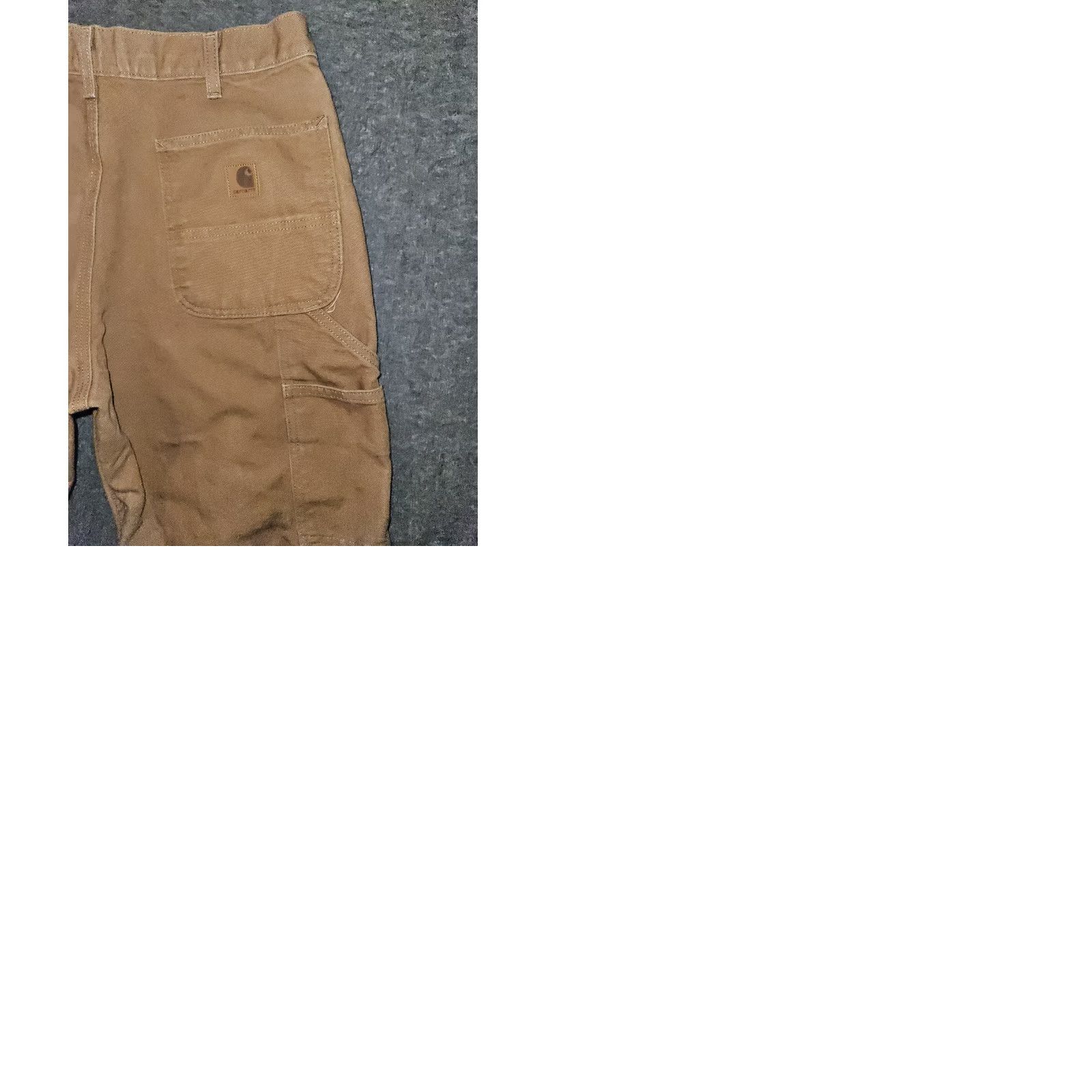 Carhartt Carhartt Jeans Caprpenter Canvas Brown High Rise 32x32 Men's Regular 31in Inseam Logo Workwear Relaxed Straight Shirt? Size US 32 / EU 48 - 9 Thumbnail