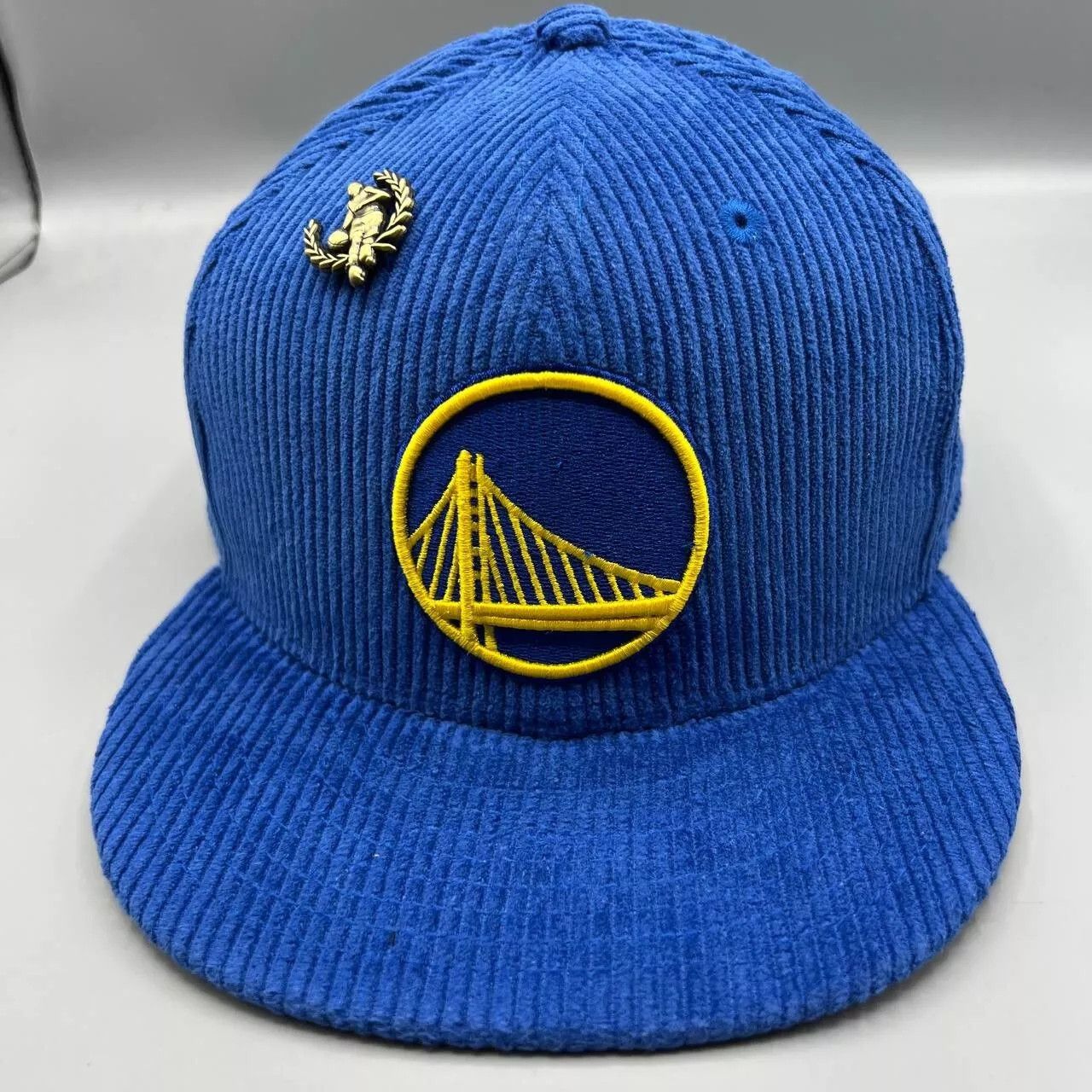 New Era Golden State Warriors Hat Men 7 1/2 Corduroy 59Fifty New Era Size ONE SIZE - 1 Thumbnail