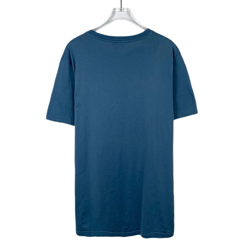 Dior Dior Logo embroidery blue round-neck cotton short-sleeved T Size US XL / EU 56 / 4 - 2 Thumbnail