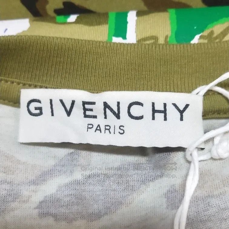 Givenchy Givenchy Men's Camo Print Cotton T-Shirt M. Size US M / EU 48-50 / 2 - 3 Thumbnail