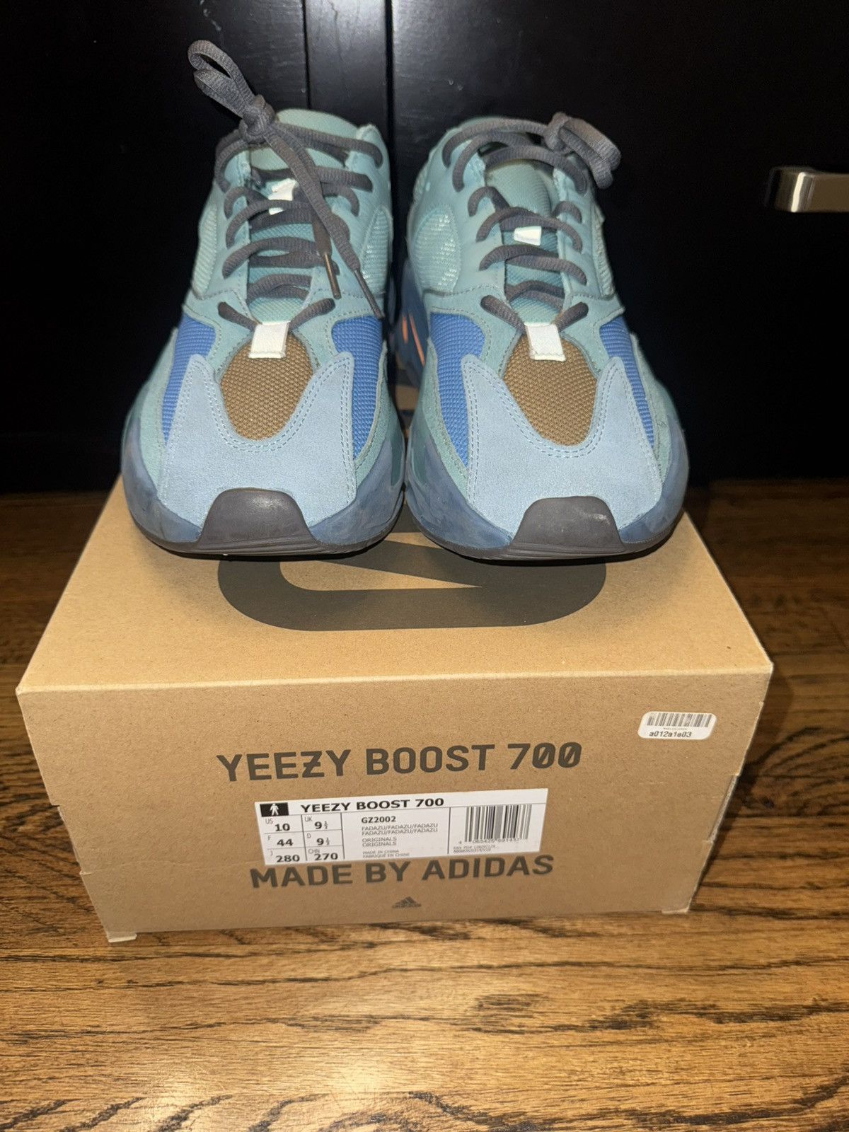 Yeezy Yeezy 700 'Faded Azure' Size US 10 / EU 43 - 3 Thumbnail